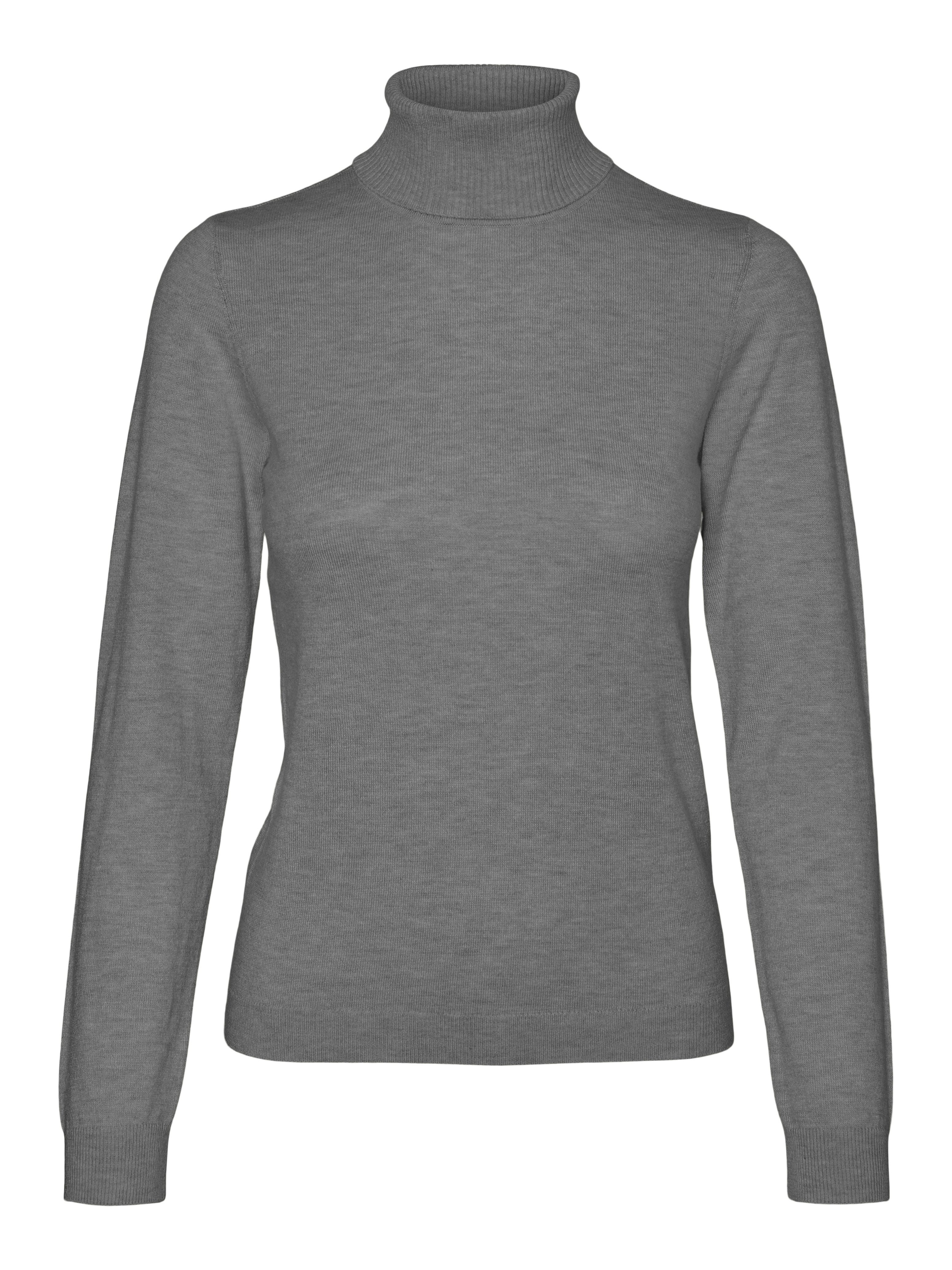 Vero Moda Gebreide trui VMIRIS LS ROLLNECK PULLOVER GA NOOS
