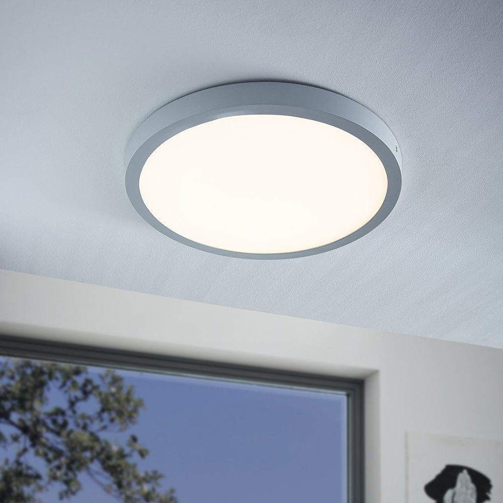 EGLO Opbouwarmatuur FUEVA 1 slank design, slechts 3 cm hoog, diameter 40 cm (1 stuk)