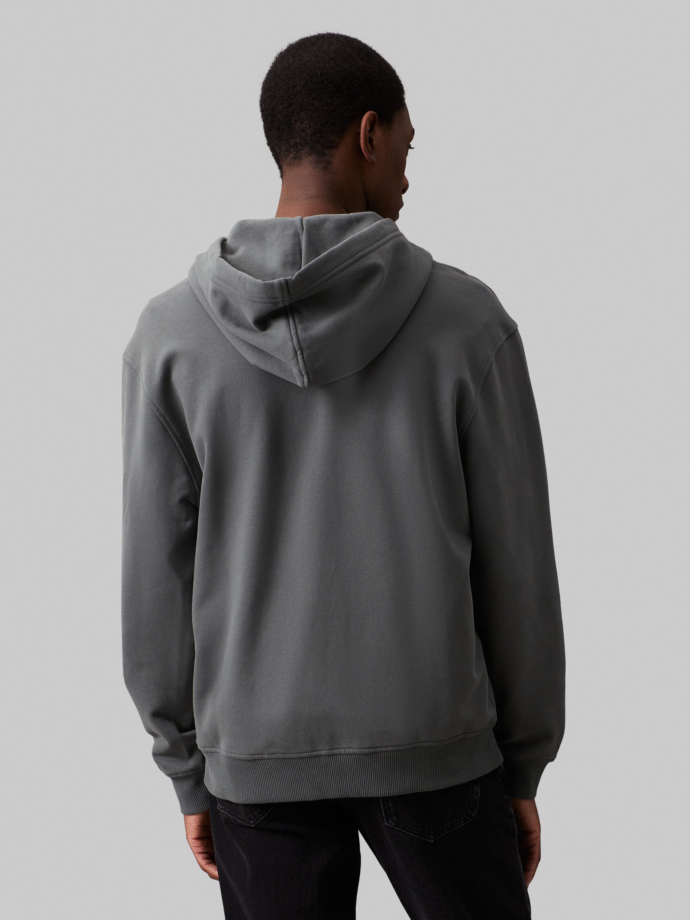 Calvin Klein Capuchonsweatvest BADGE ZIP THROUGH HOODIE