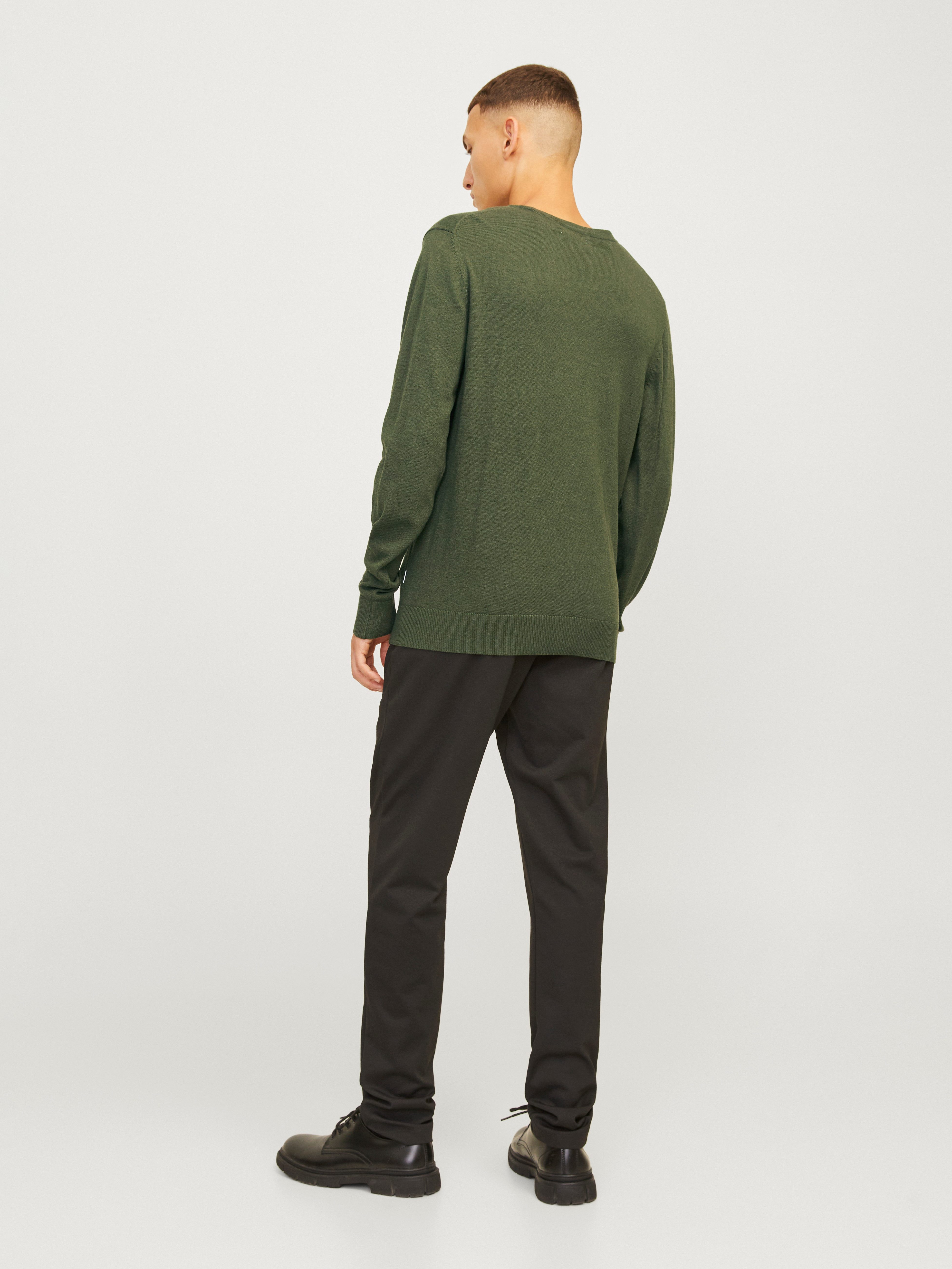 Jack & Jones Gebreide trui JJEEMIL KNIT CREW NECK NOOS