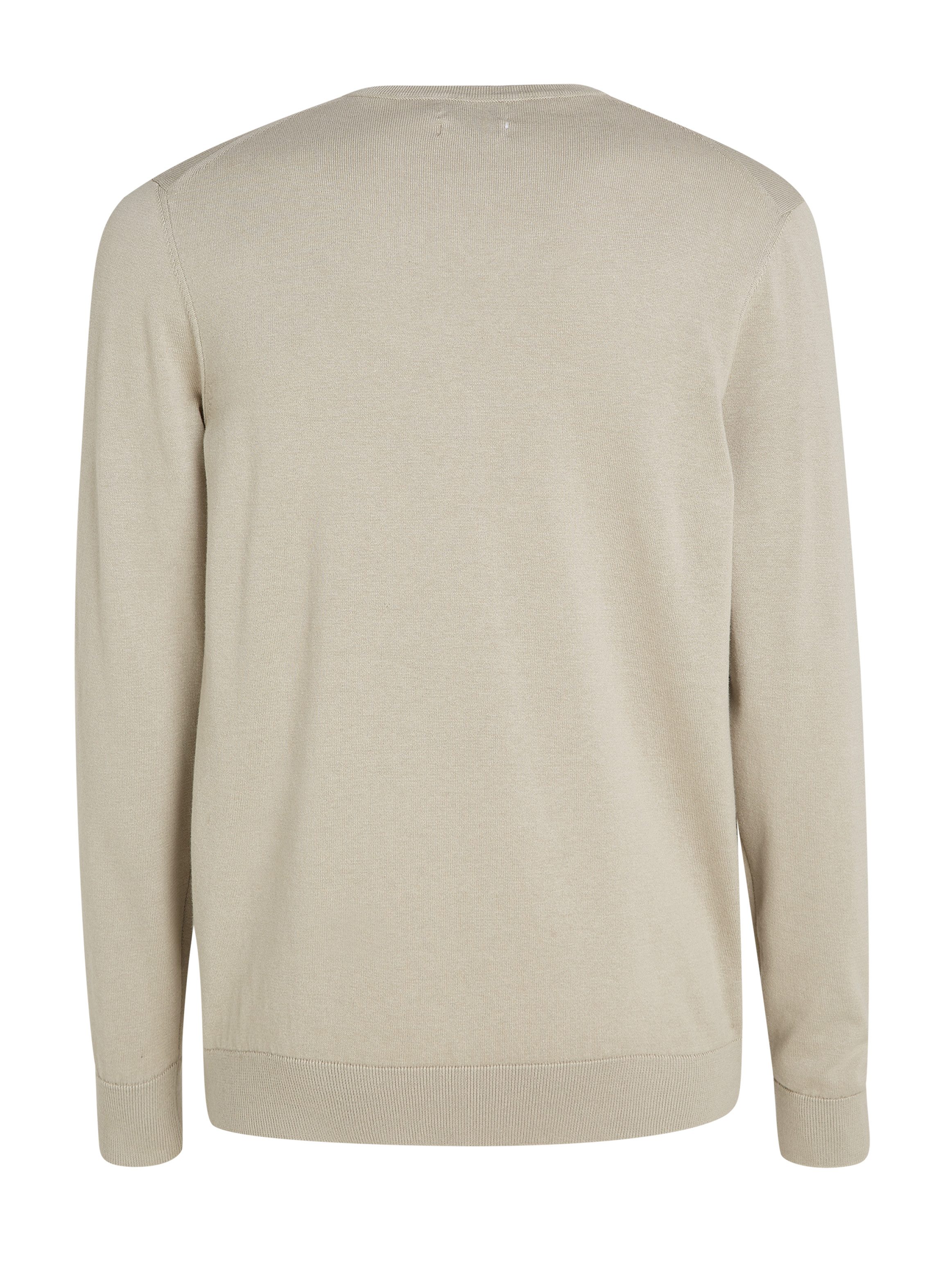 Calvin Klein Trui met ronde hals COTTON SILK BLEND CN SWEATER