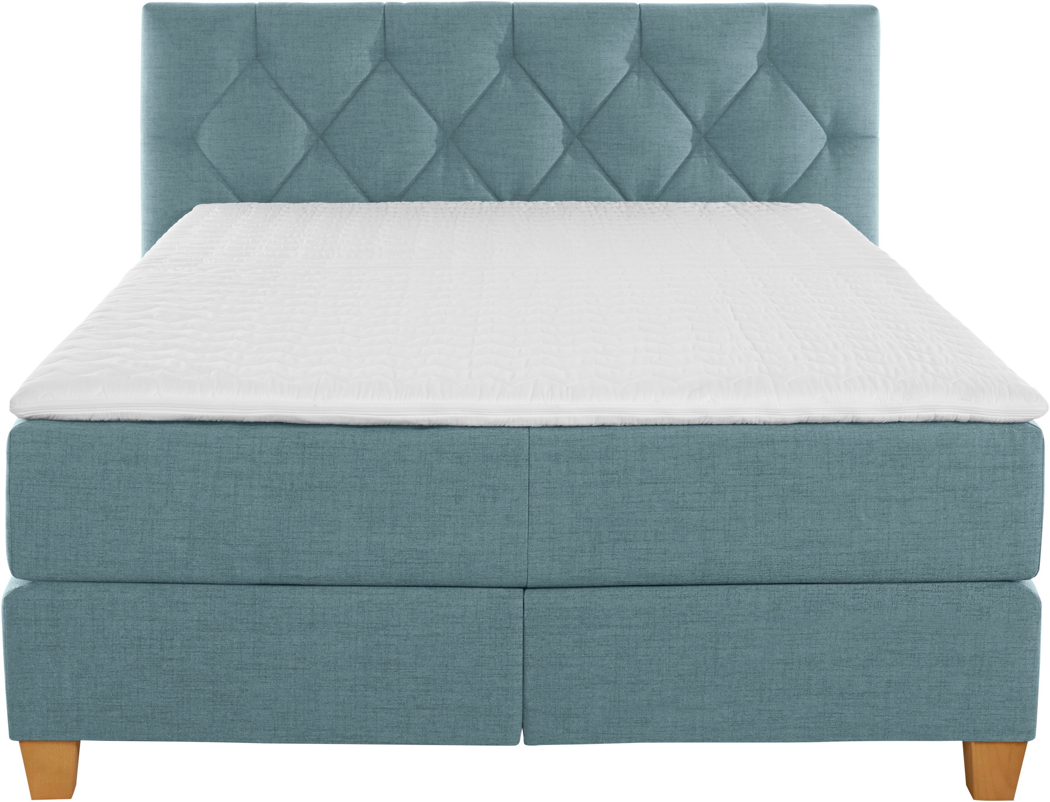 Guido Maria Kretschmer Home&Living Boxspring Harmones in 3 breedten, hardheid ook gemengd met elk 1 matras in h2 en h3