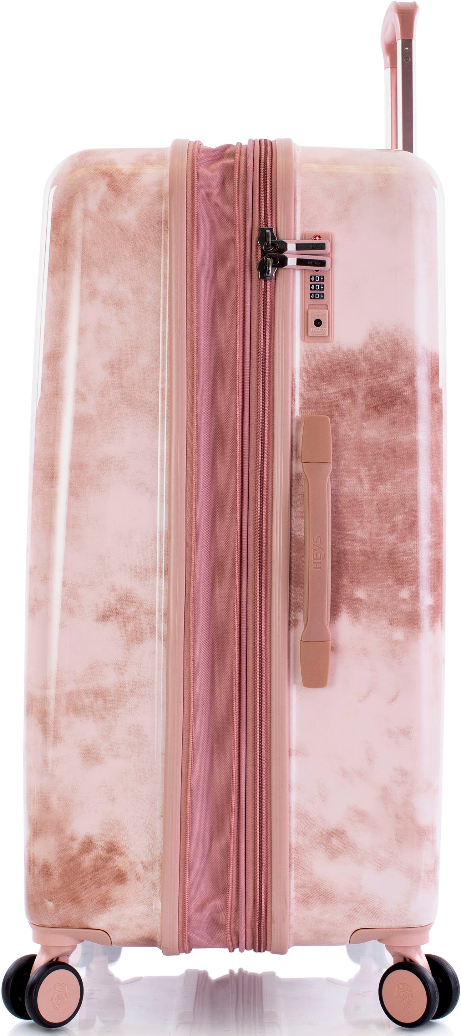 Heys Hardshell-trolley Tie-Dye roze, 76 cm Heys x Joachim Llambi harde koffer volumevergroting