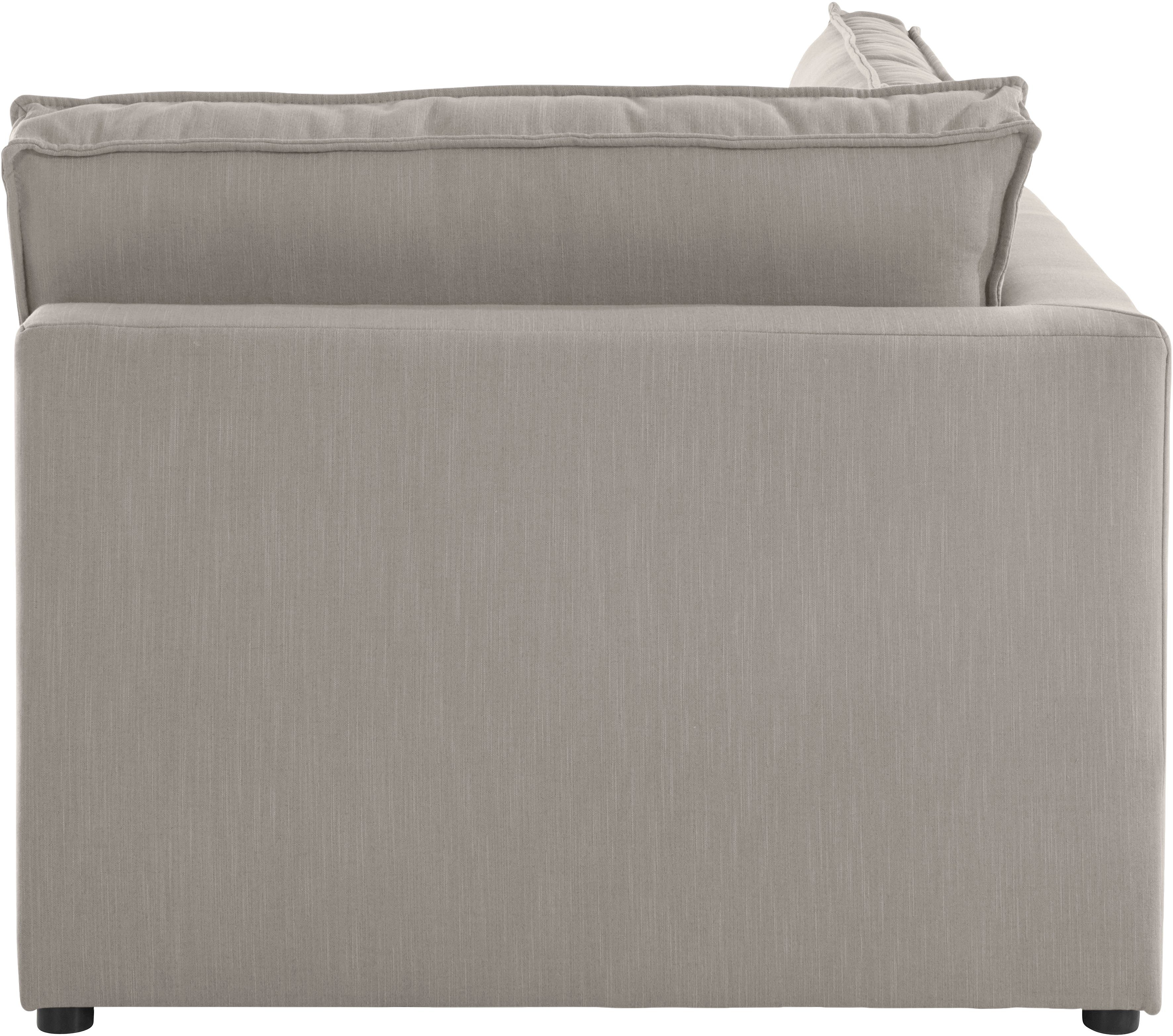RAUM.ID Bank-hoekelement Florid Deel van een modulaire bank , stevig zitcomfort, ook in cord