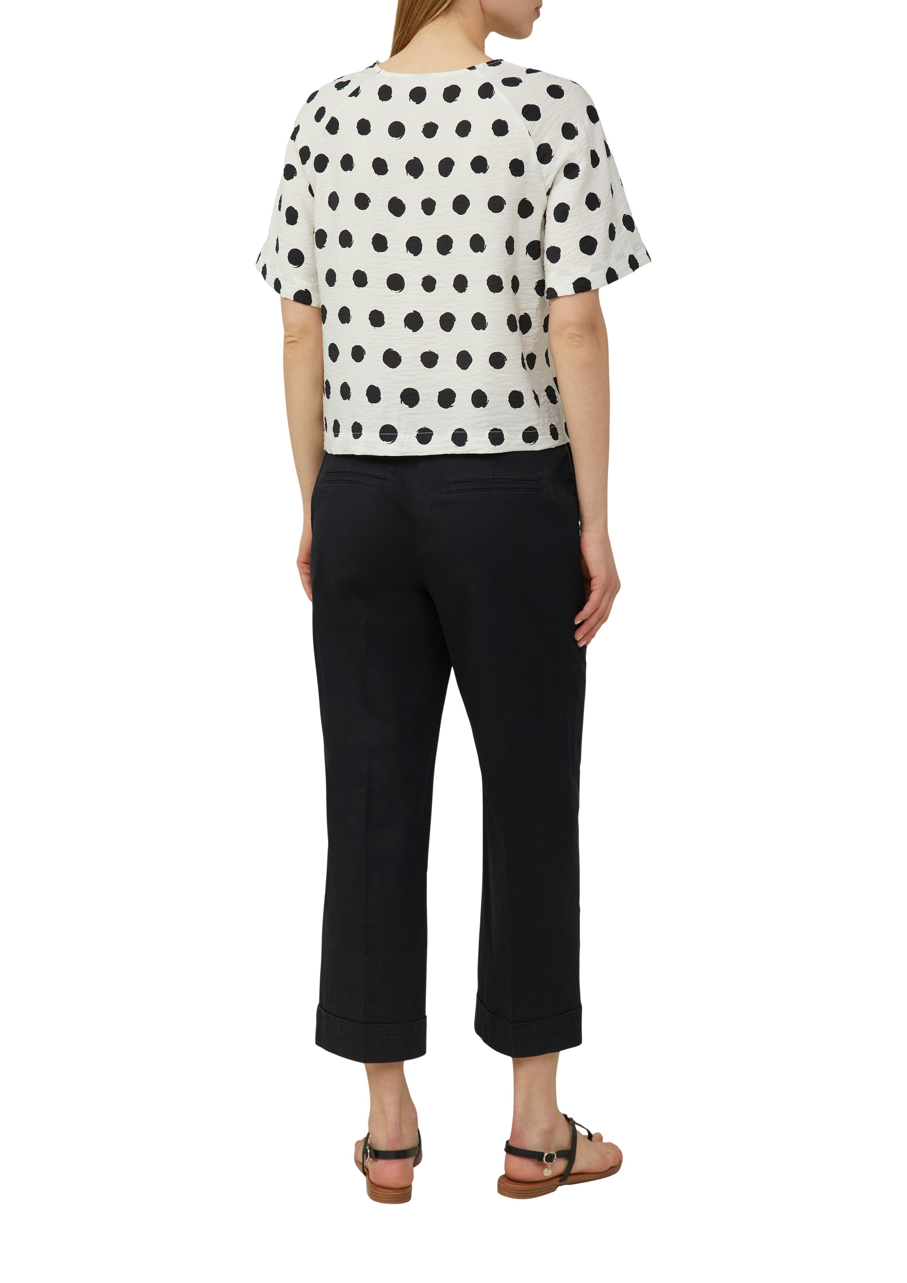 s.Oliver Blouse met korte mouwen met print all-over