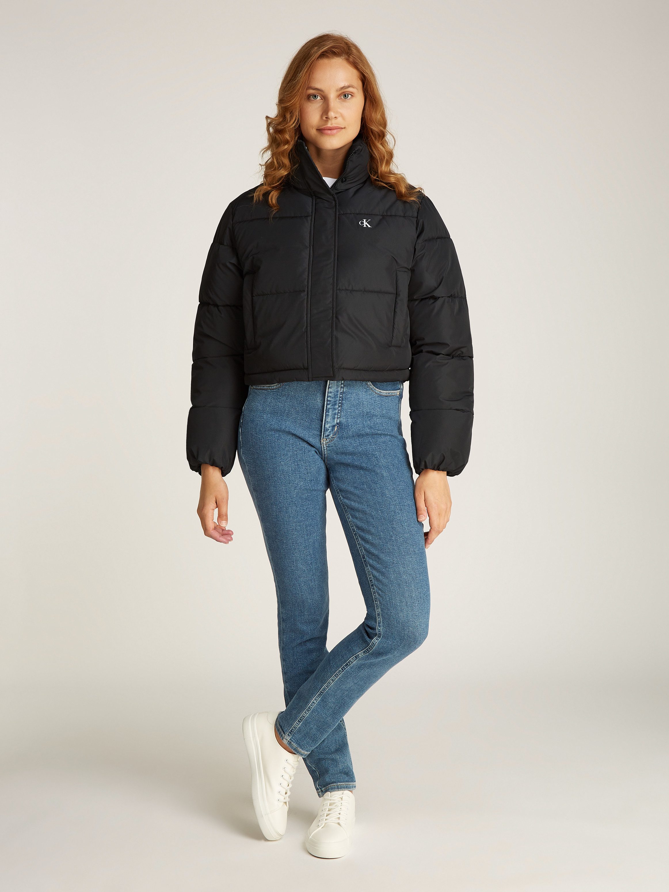 Calvin Klein Outdoorjack MATTE CROPPED ND PUFFER