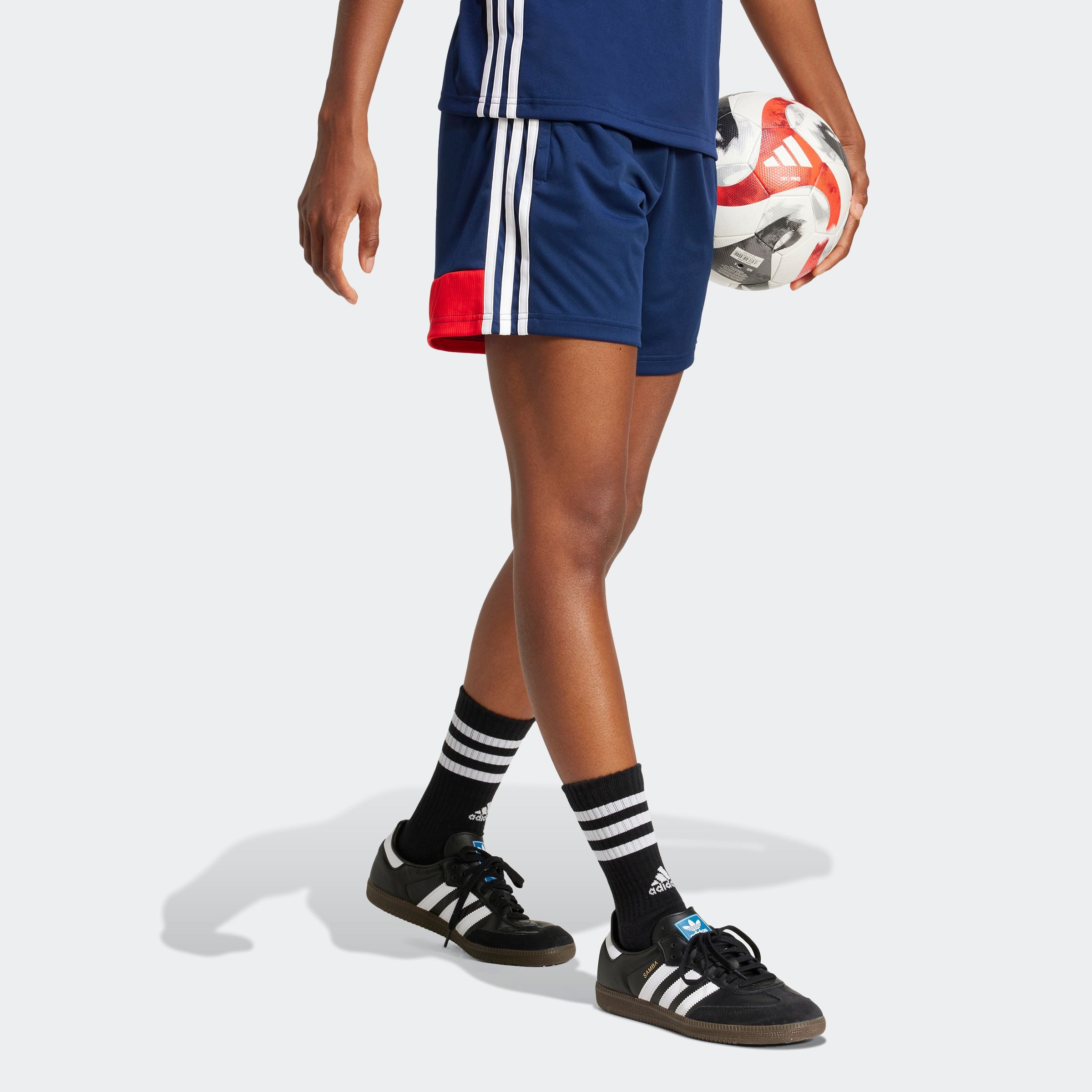 adidas Performance Trainingsshort TIRO ES SHO W (1-delig) dames korte broeken maat S blauw