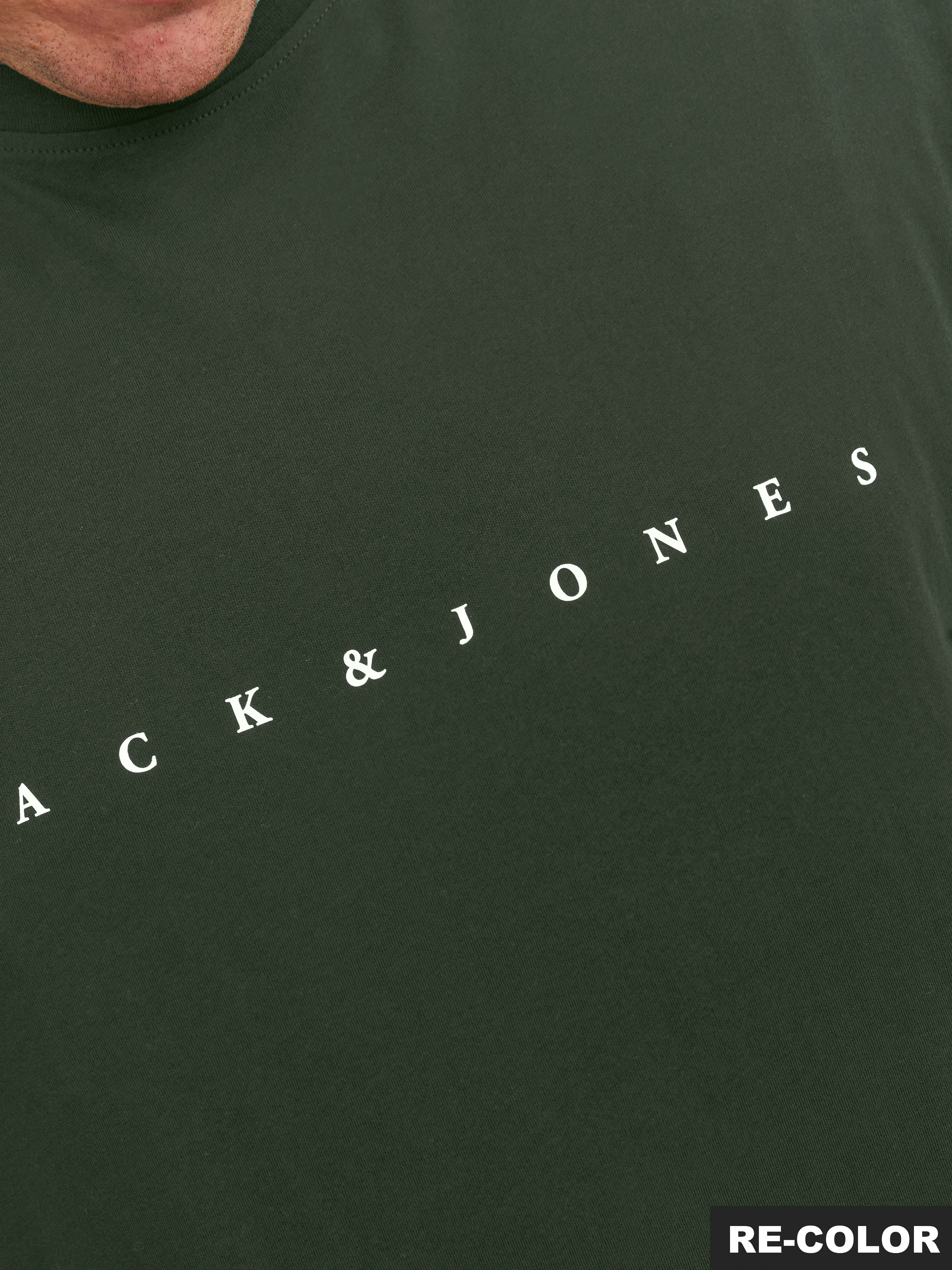 Jack & Jones PlusSize Shirt met ronde hals JJESTAR JJ TEE SS NOOS PLS