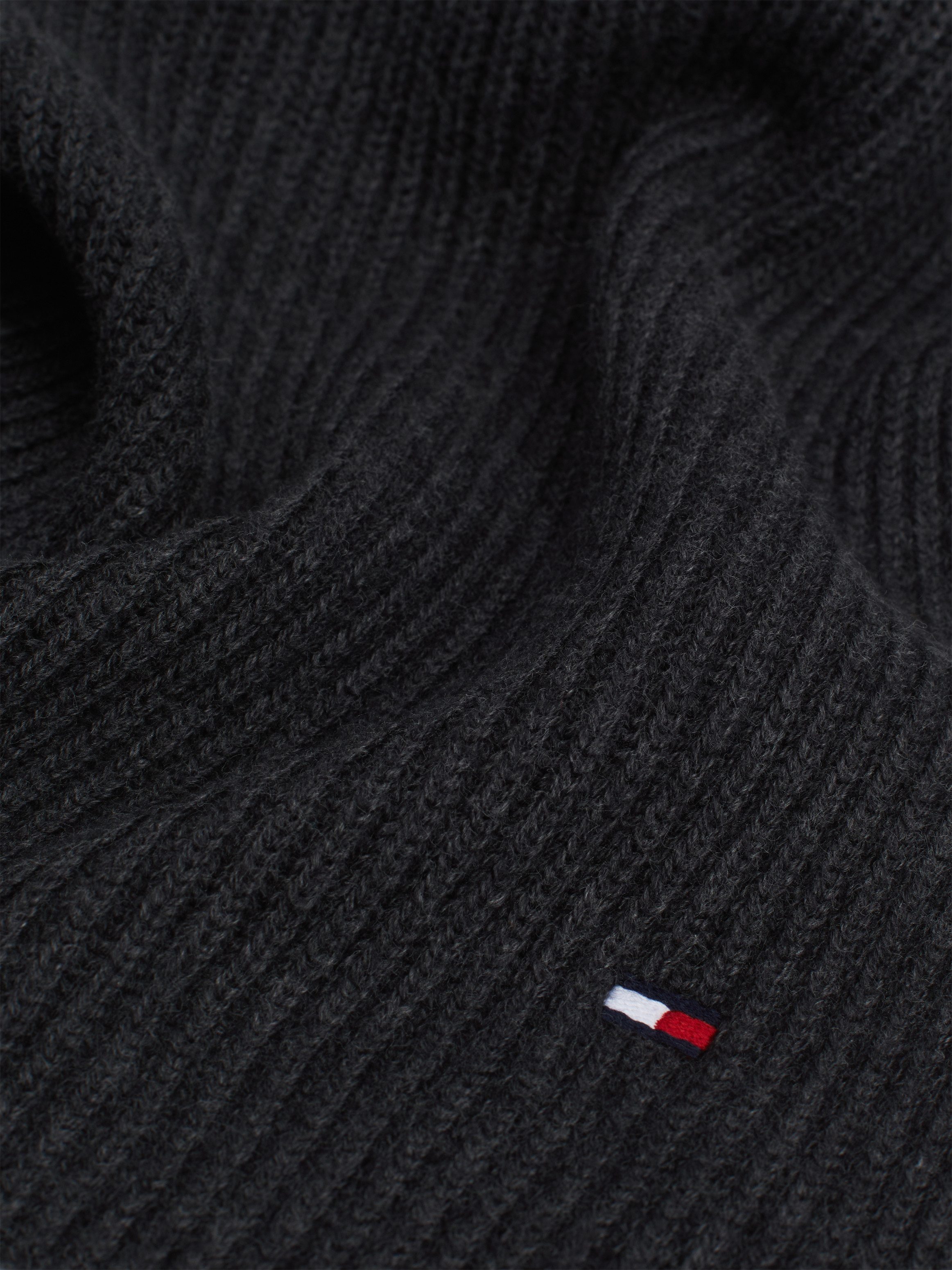 Tommy Hilfiger Gebreide sjaal TH FLAG PIMA COTTON CASH SCARF