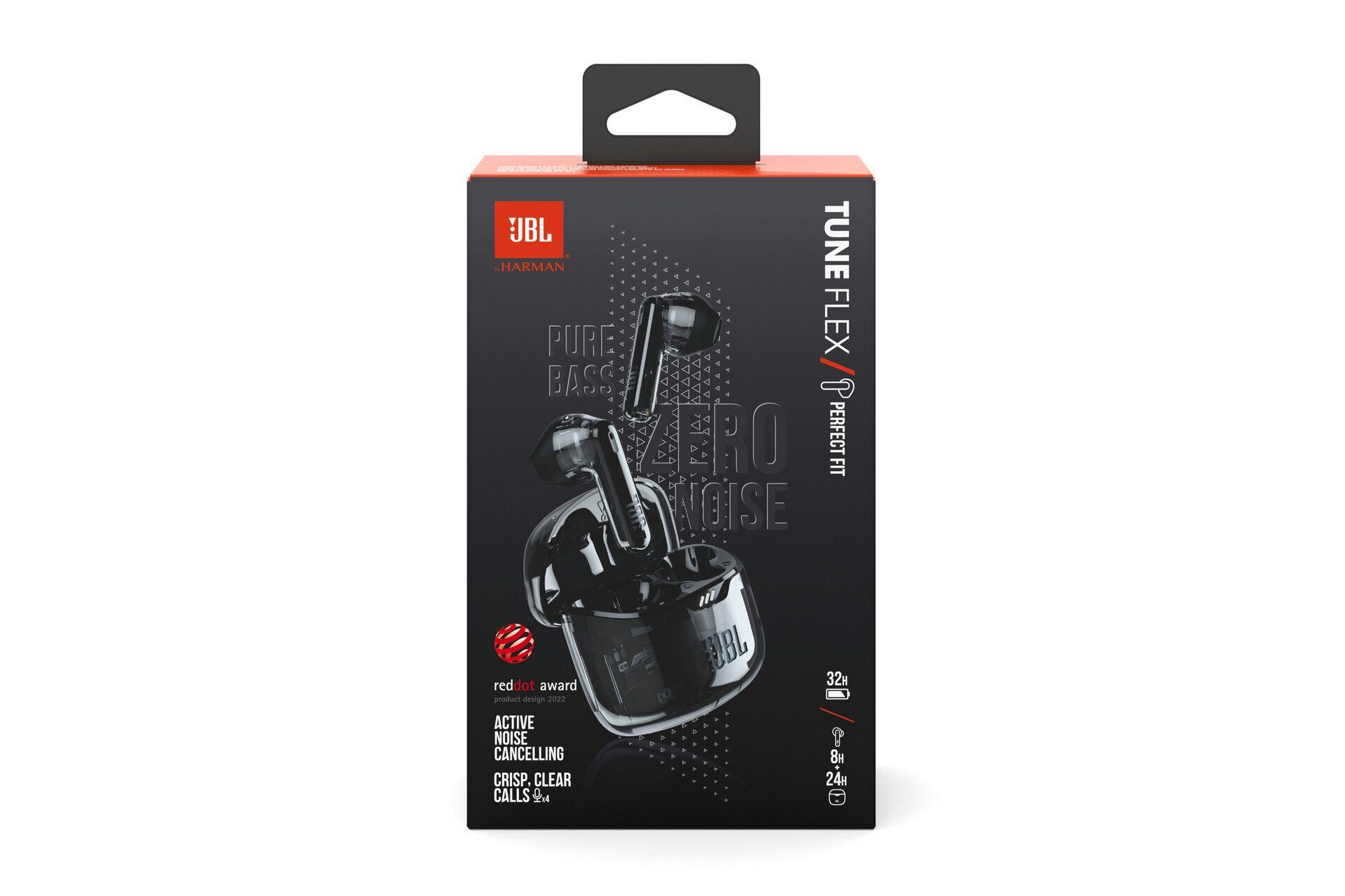 JBL Wireless in-ear-hoofdtelefoon Tune Flex Ghost- Sonderedition