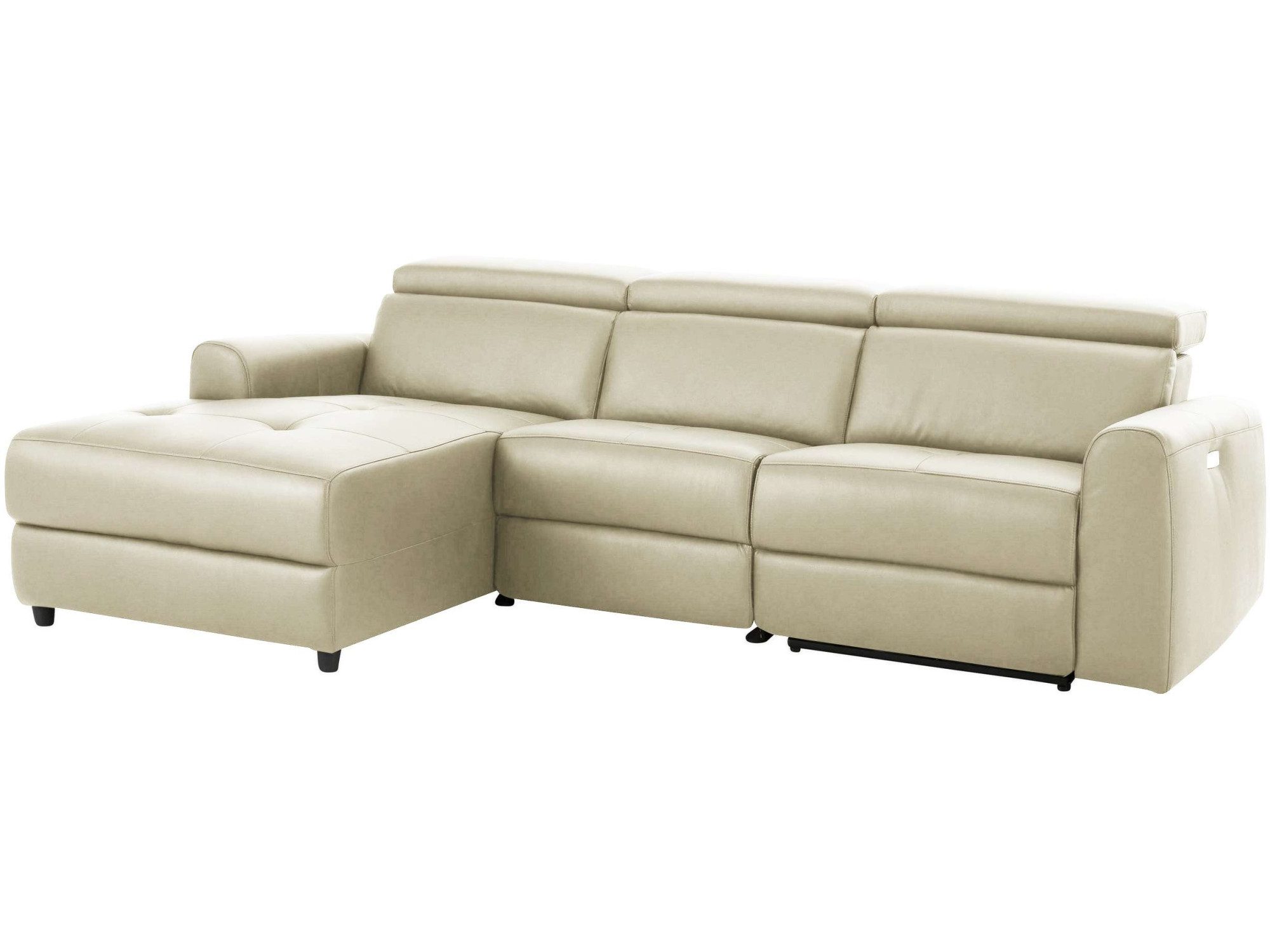 Home affaire Hoekbank Sentrano, L-vorm, 275 cm, man. of electr. relaxfunctie en usb/kopverstelling