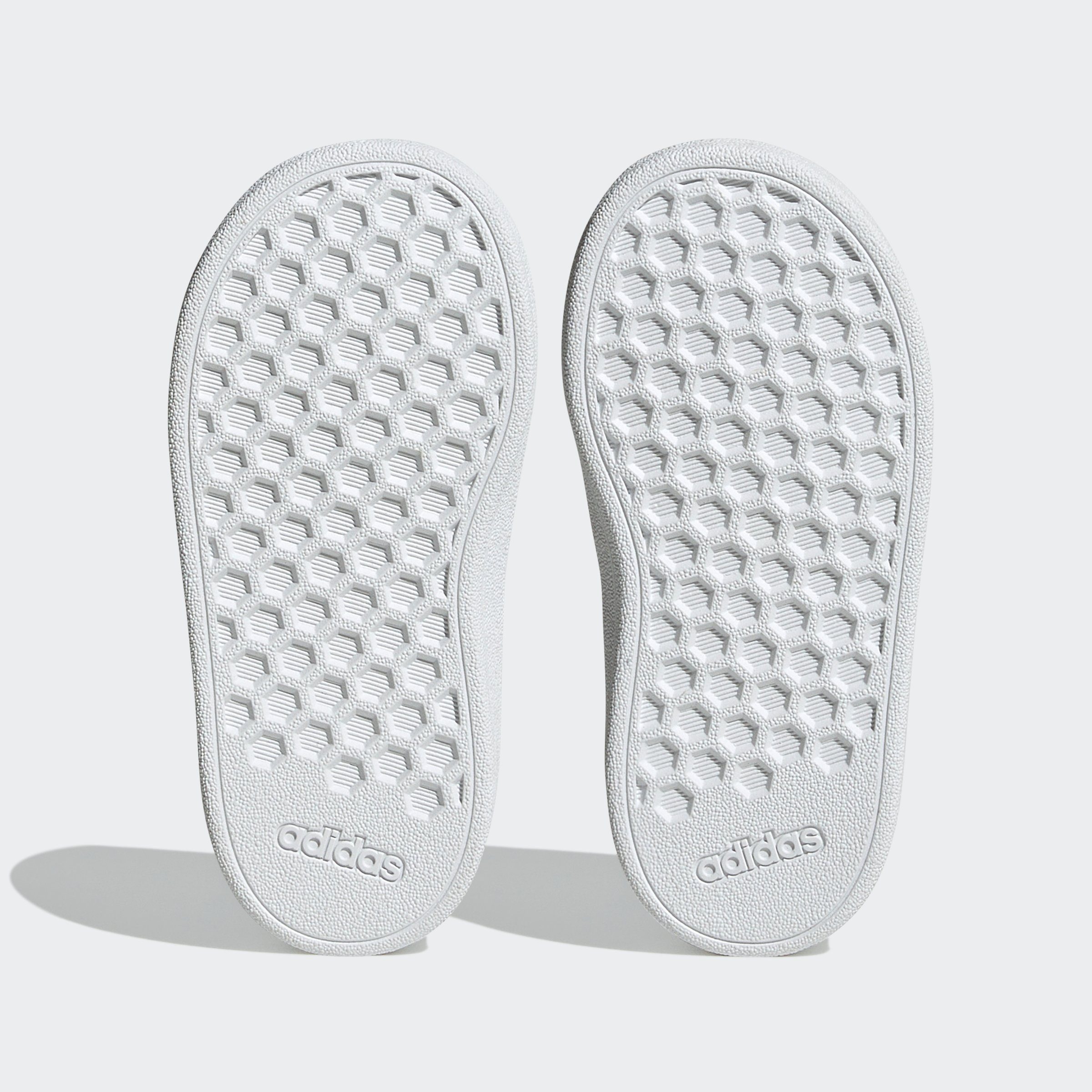 adidas Sportswear Sneakers GRAND COURT LIFESTYLE HOOK AND LOOP voor kinderen, ontwerp geïnspireerd door de adidas superstar