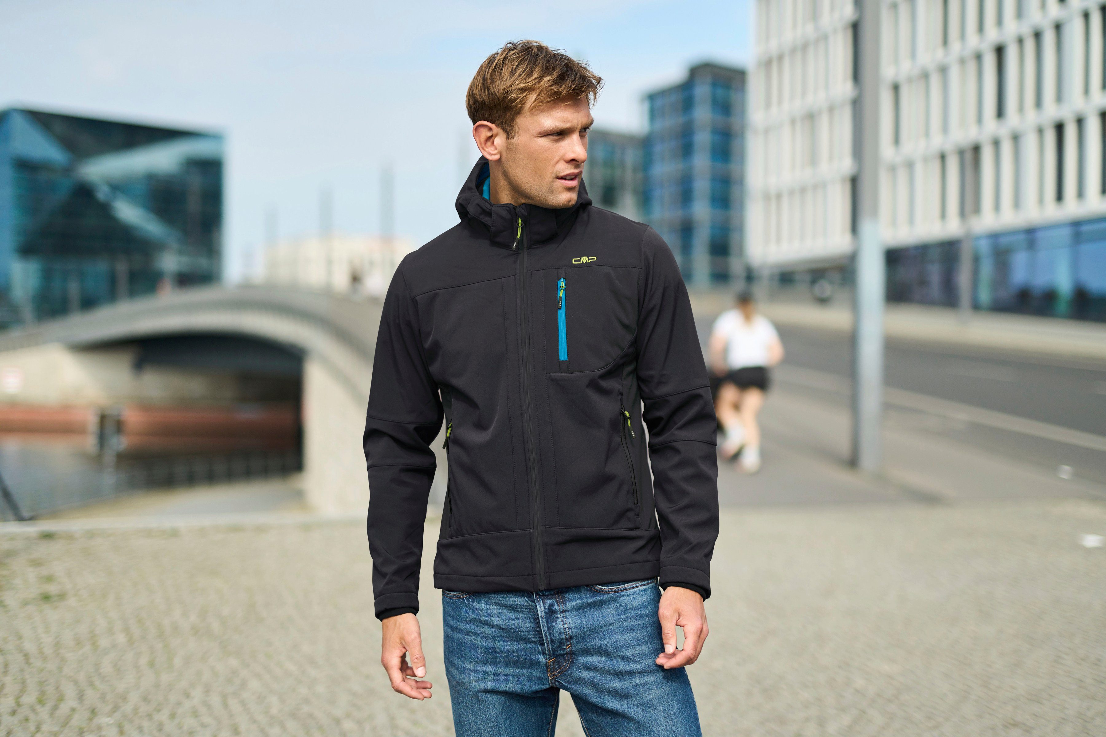 CMP Softshell-jack Winddicht & waterafstotend & ademend