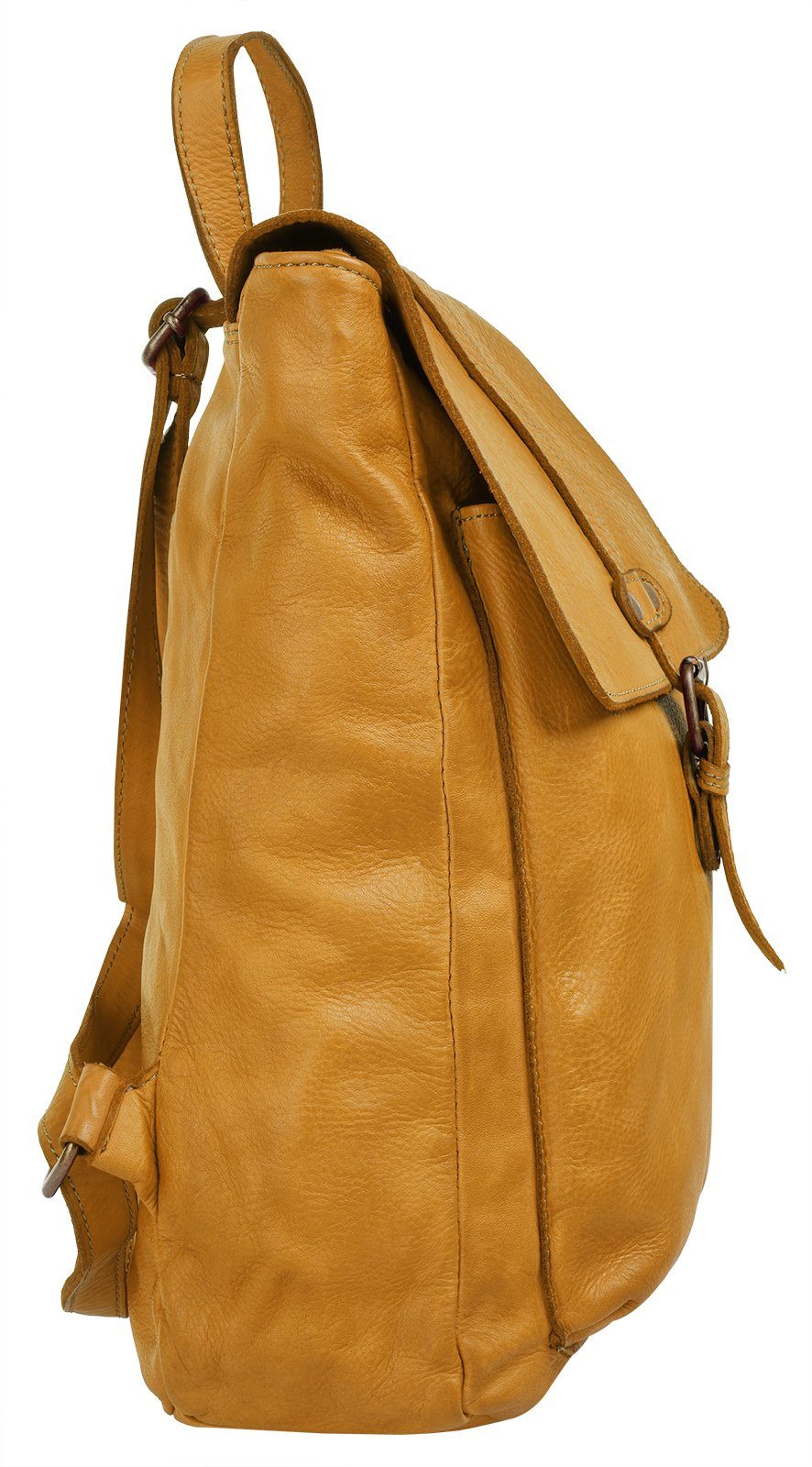 Samantha Look Rugzak echt leer, made in italy