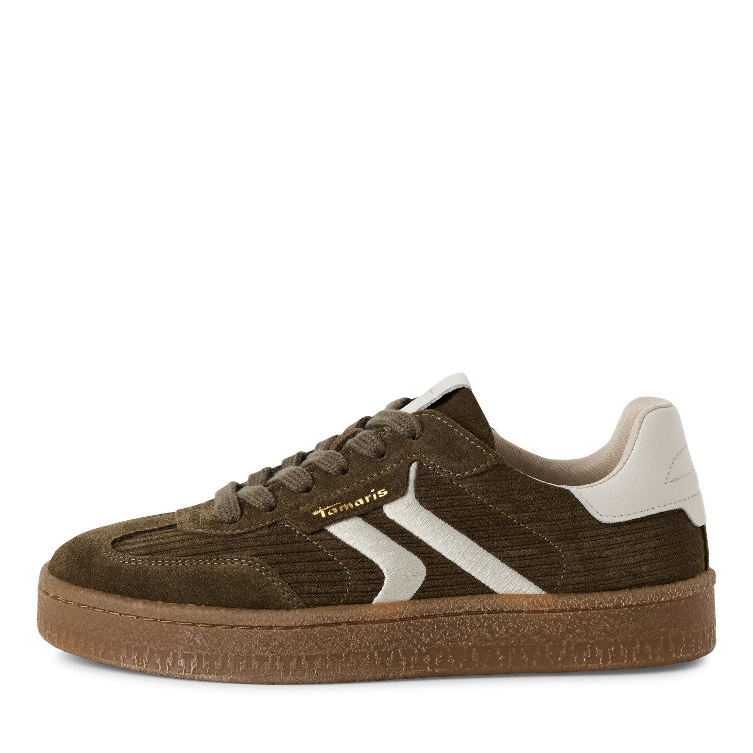 Tamaris Plateausneakers , vrijetijdsschoen, halfschoen, veterschoen met gepolsterde schacht