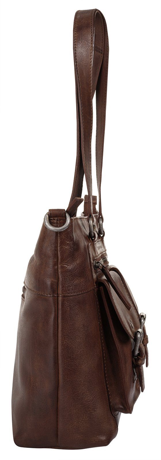 Spikes & Sparrow Shopper echt leder