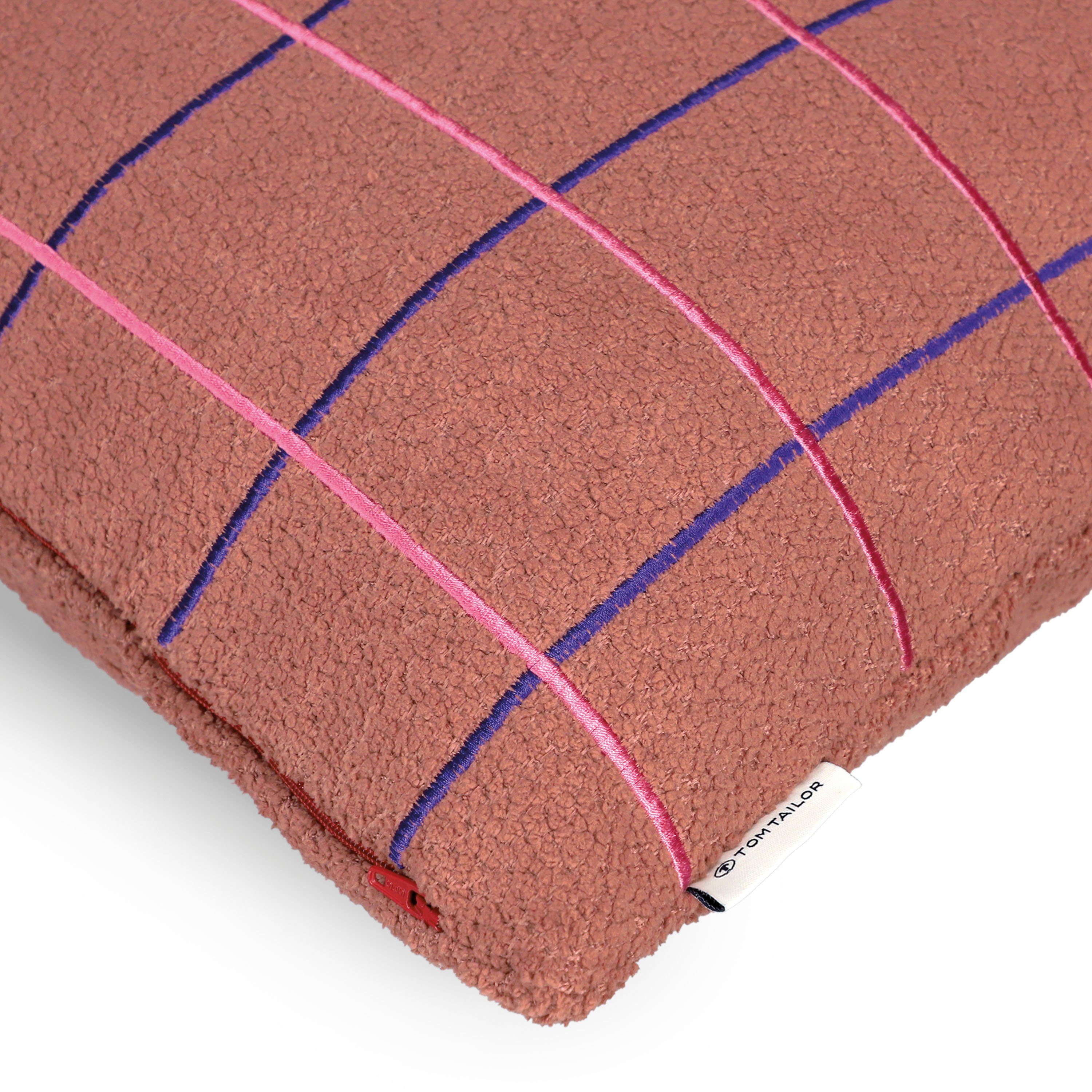 TOM TAILOR HOME Kussenhoes Grid