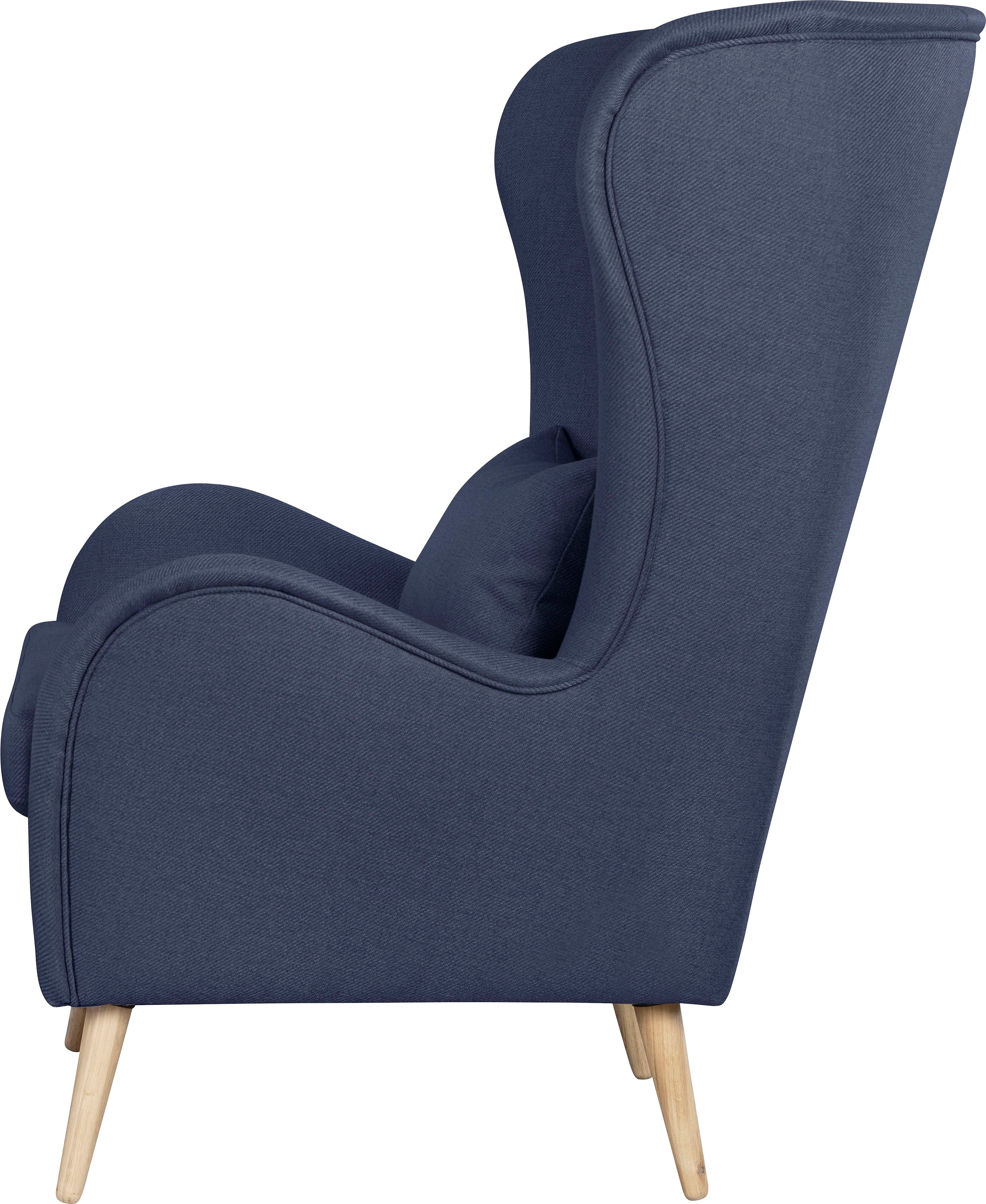 Guido Maria Kretschmer Home&Living Fauteuil Charles oorfauteuil groot en gezellig in een modern design