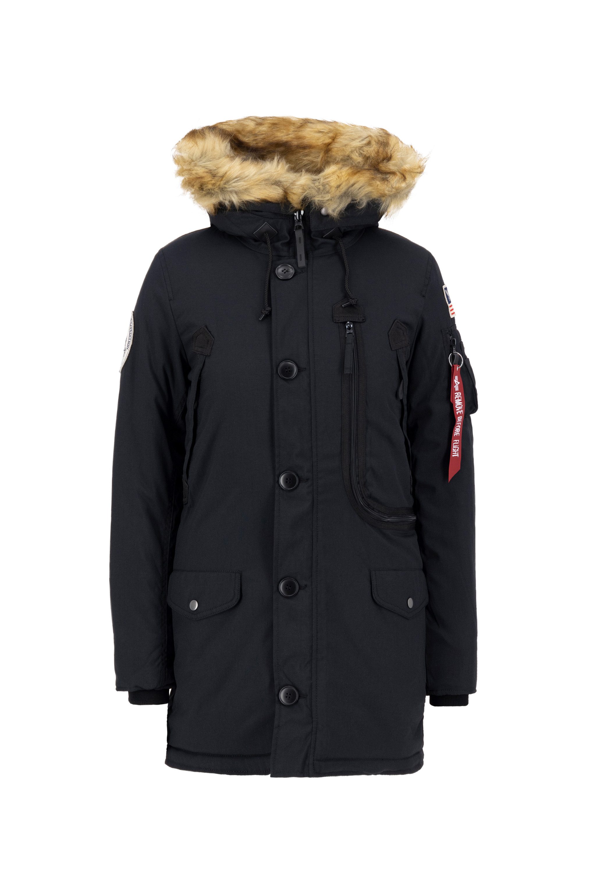 Alpha Industries jack van imitatiebont Polar Jacket Wmn