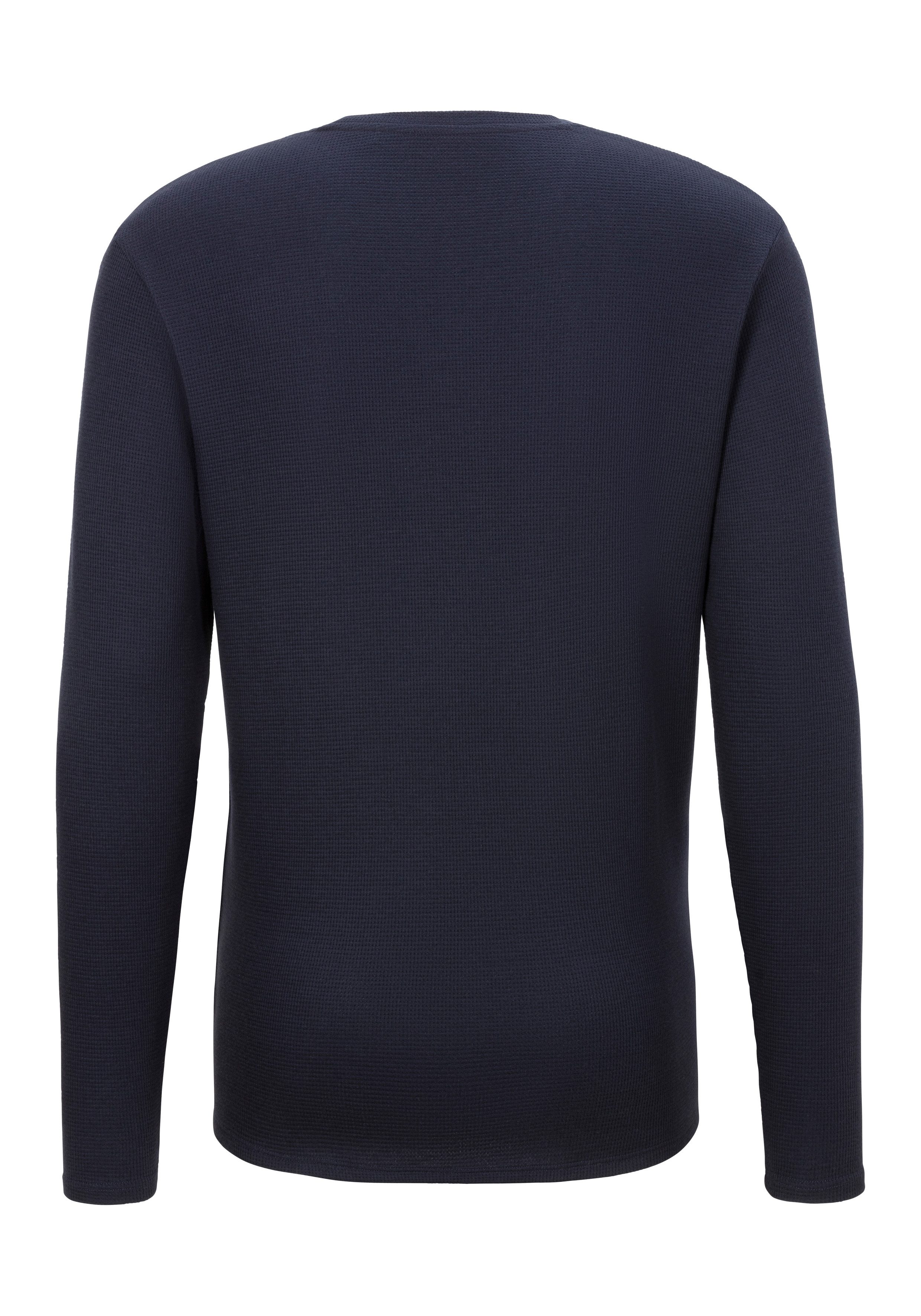 BOSS Pyjama top Waffle LS-Shirt