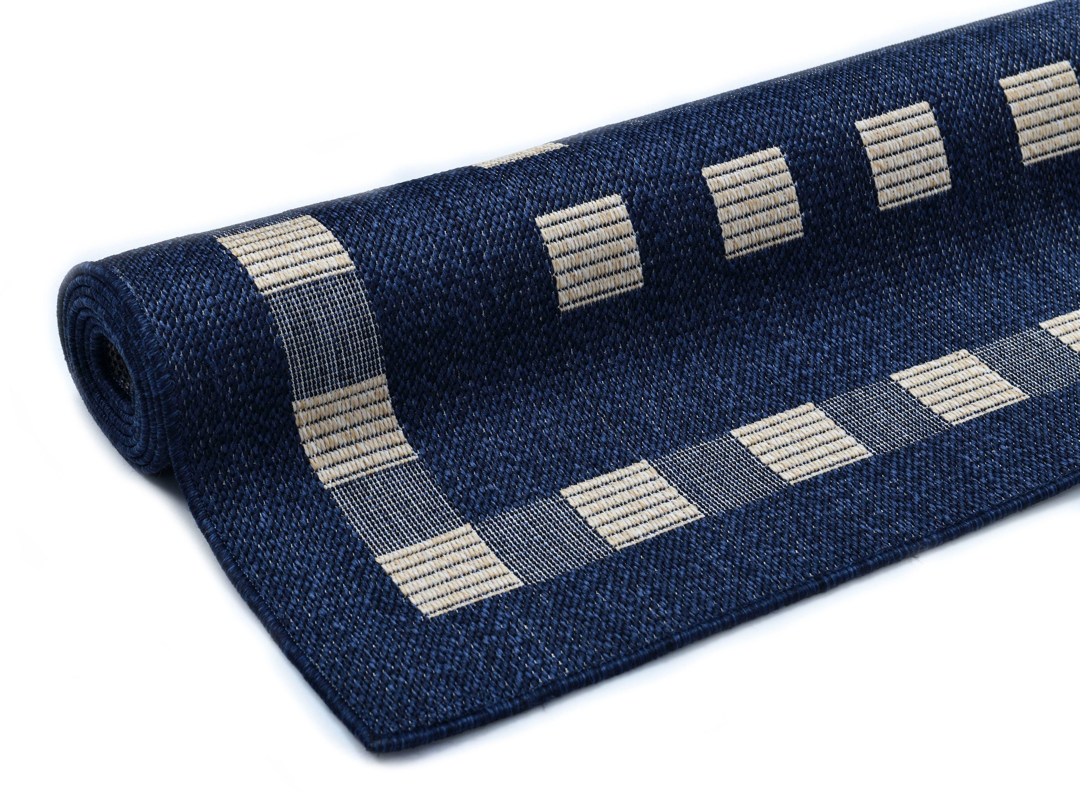andas Vloerkleed Dalija Geschikt voor buiten, sisal-look, weerbestendig & uv-bestendig, platweefsel