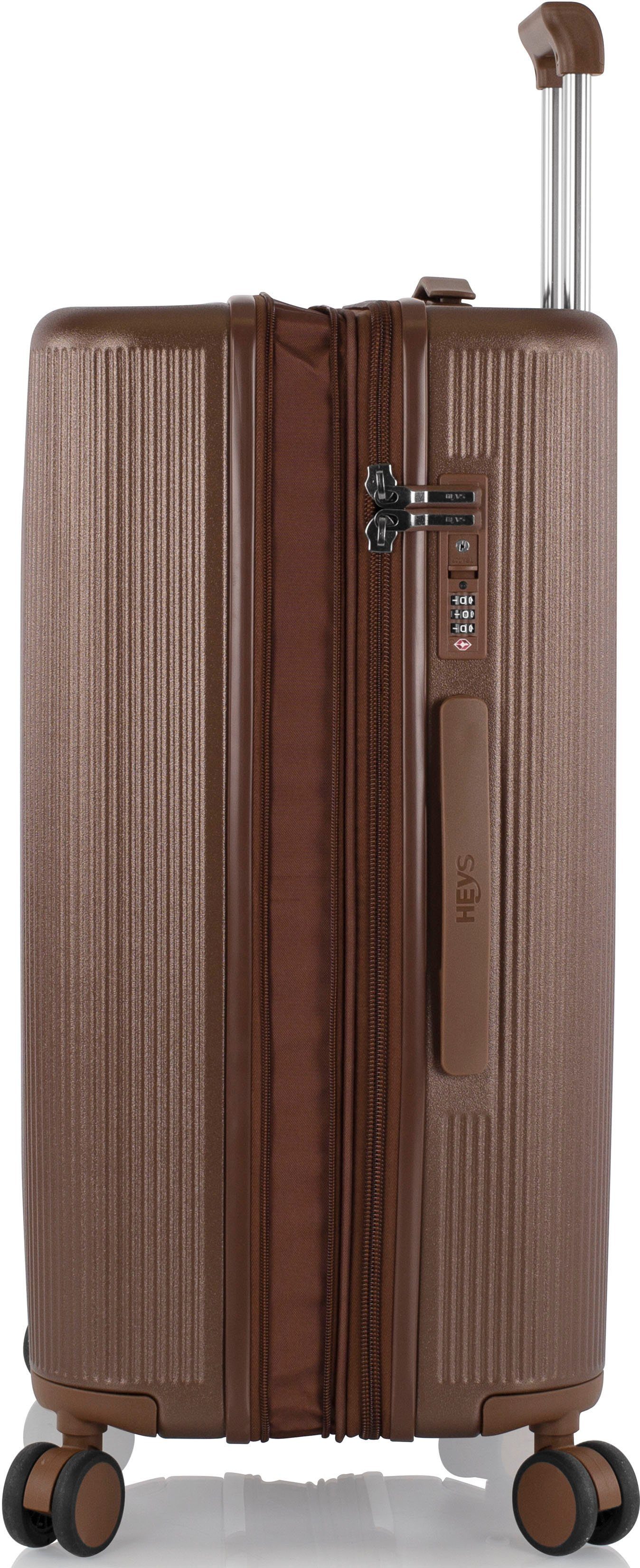 Heys Hardshell-trolley Earthtone, verschillende maten en kleuren Heys x Joachim Llambi reisbagage TSA-slot volumevergroting