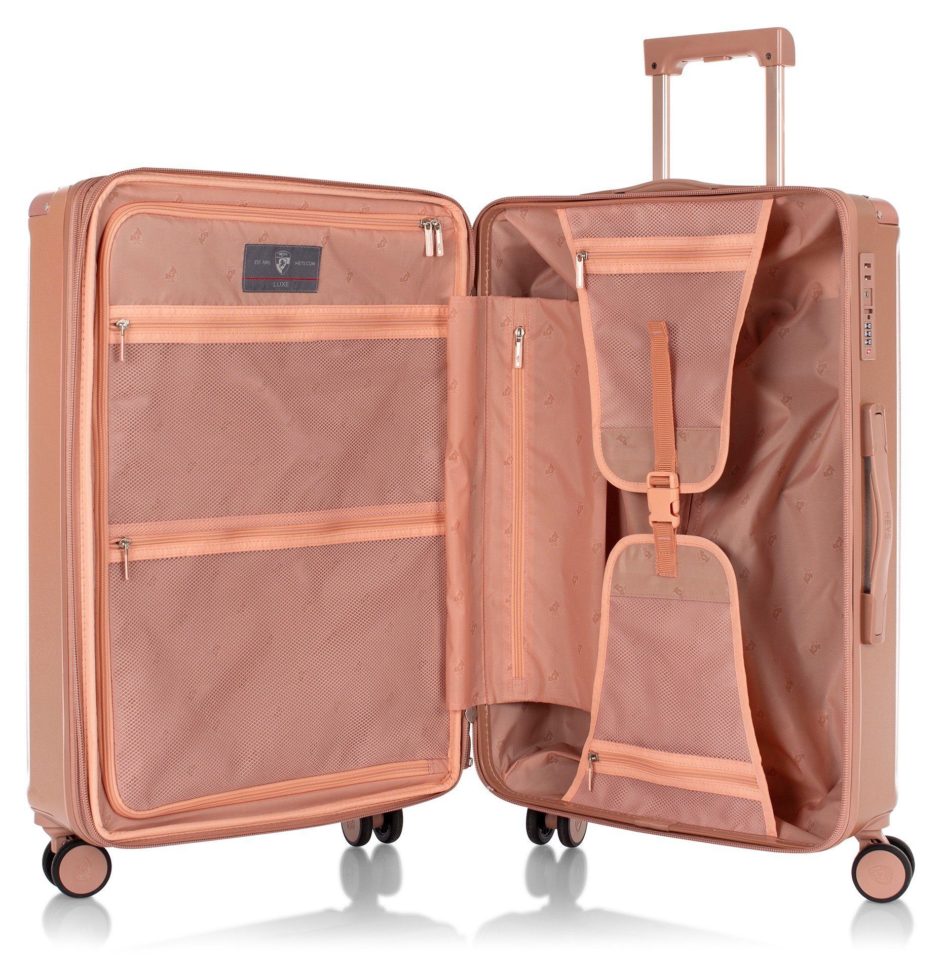 Heys Hardshell-trolley Luxe, in verschillende kleuren en maten Heys x Joachim Llambi harde koffer volumevergroting