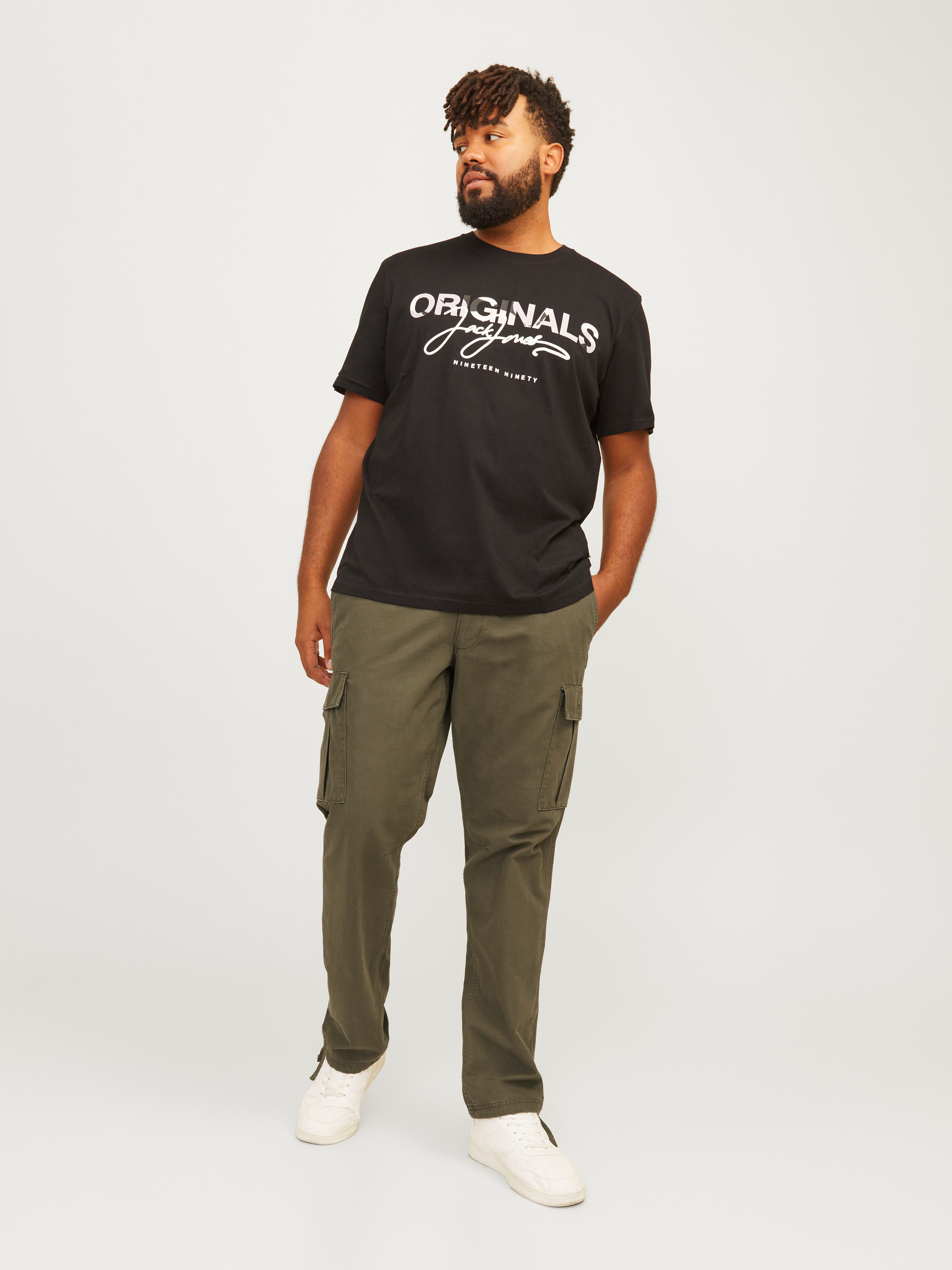 Jack & Jones PlusSize Cargobroek JPSTKANE JJBARKLEY CARGO PANT NOOS PLS