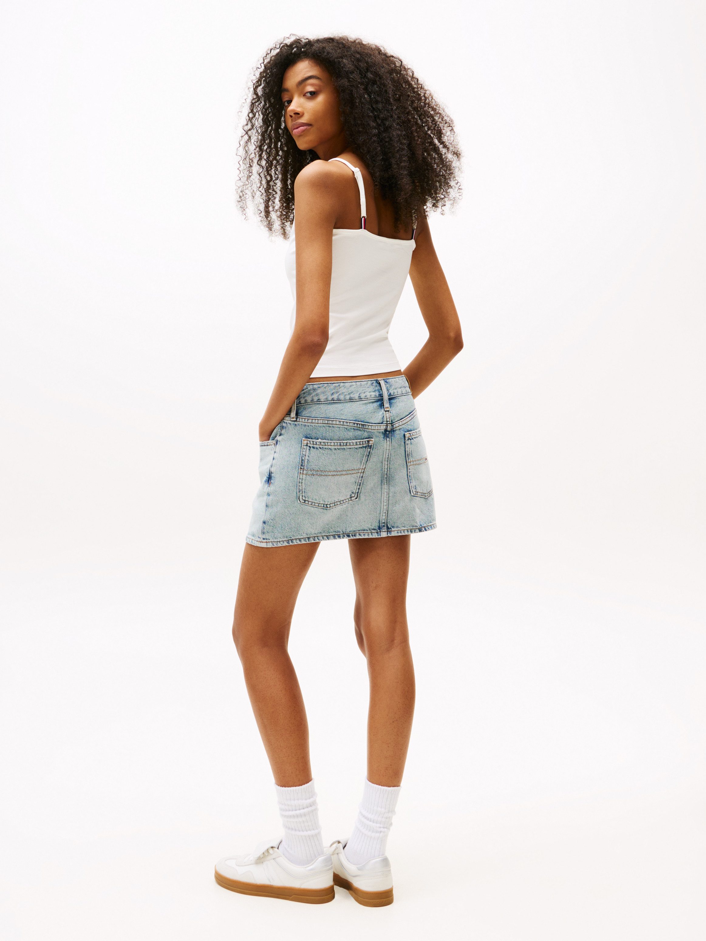 TOMMY JEANS Top met spaghettibandjes TJW ESSENTIAL STRAP TOP EXT