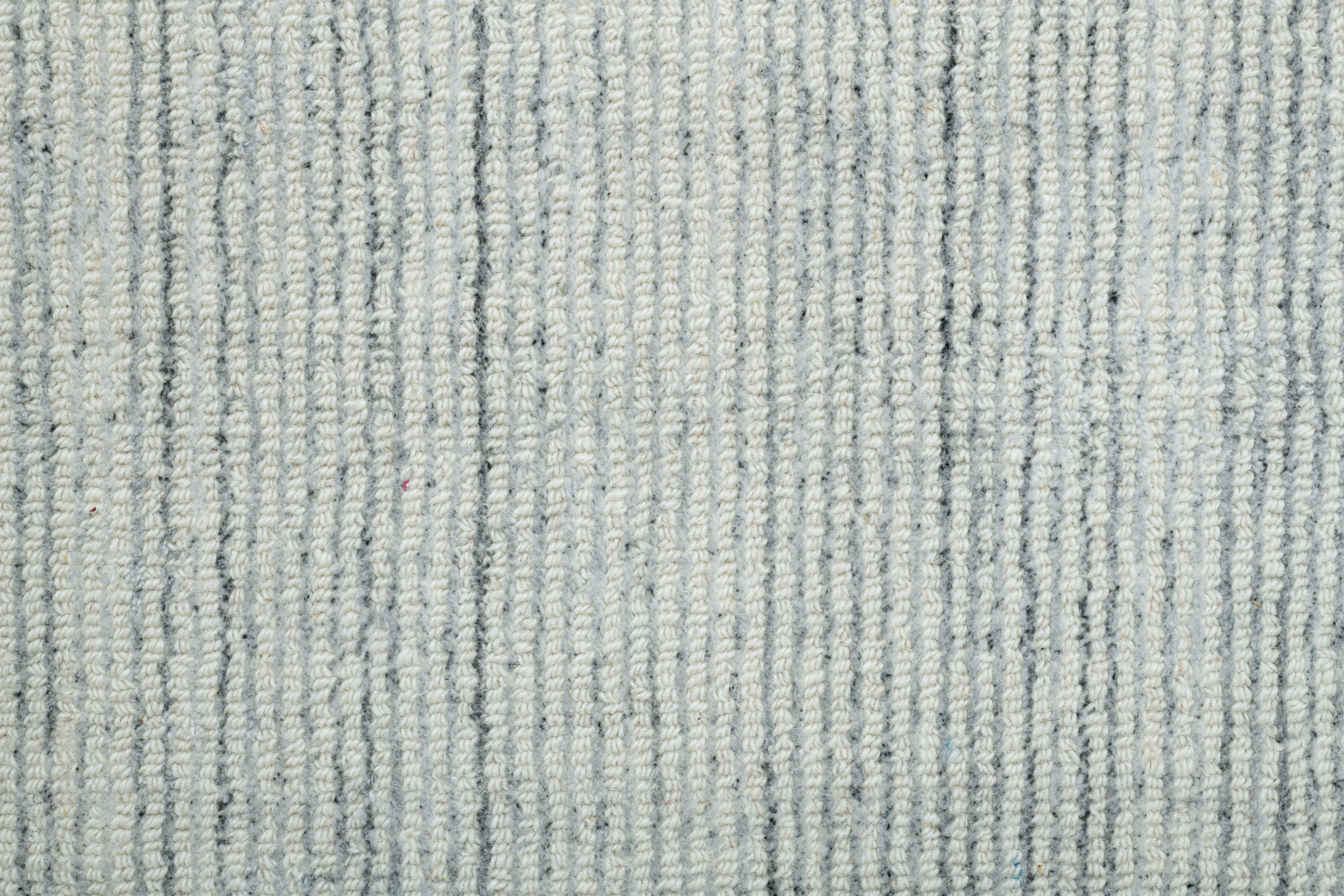 THEKO Vloerkleed Boston UNI Handgeweven tapijt, gemêleerd, zachte kwaliteit, 60% viscose, handgeweven