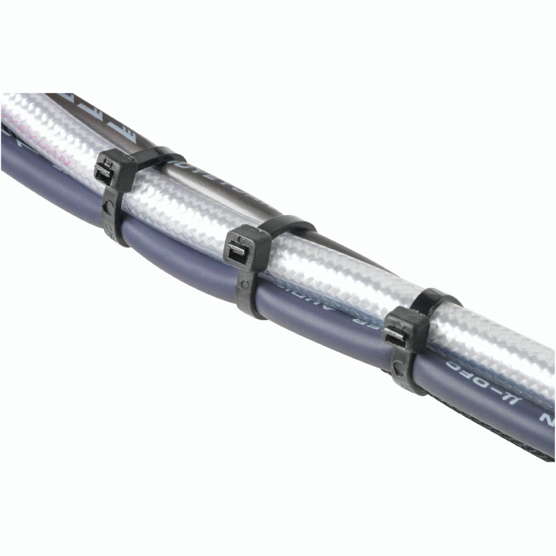 Hama Kabelbinder set met eenmalige sluiting, 2,5 x 100/150/200 mm, 150 stuks