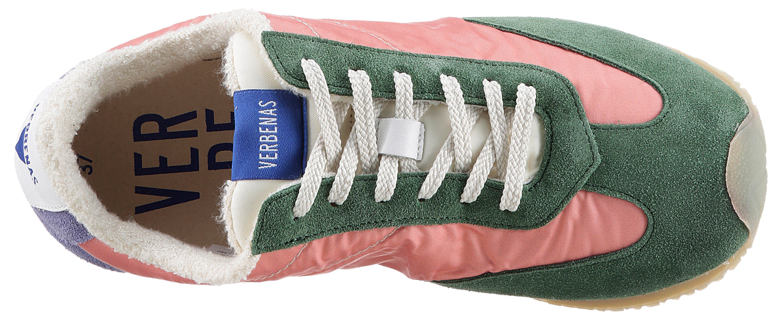 VERBENAS Sneakers One , vrijetijdsschoen, lage schoen, veterschoen in mooie kleurcombinatie