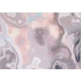 komar fotobehang shimmering waves (set) roze
