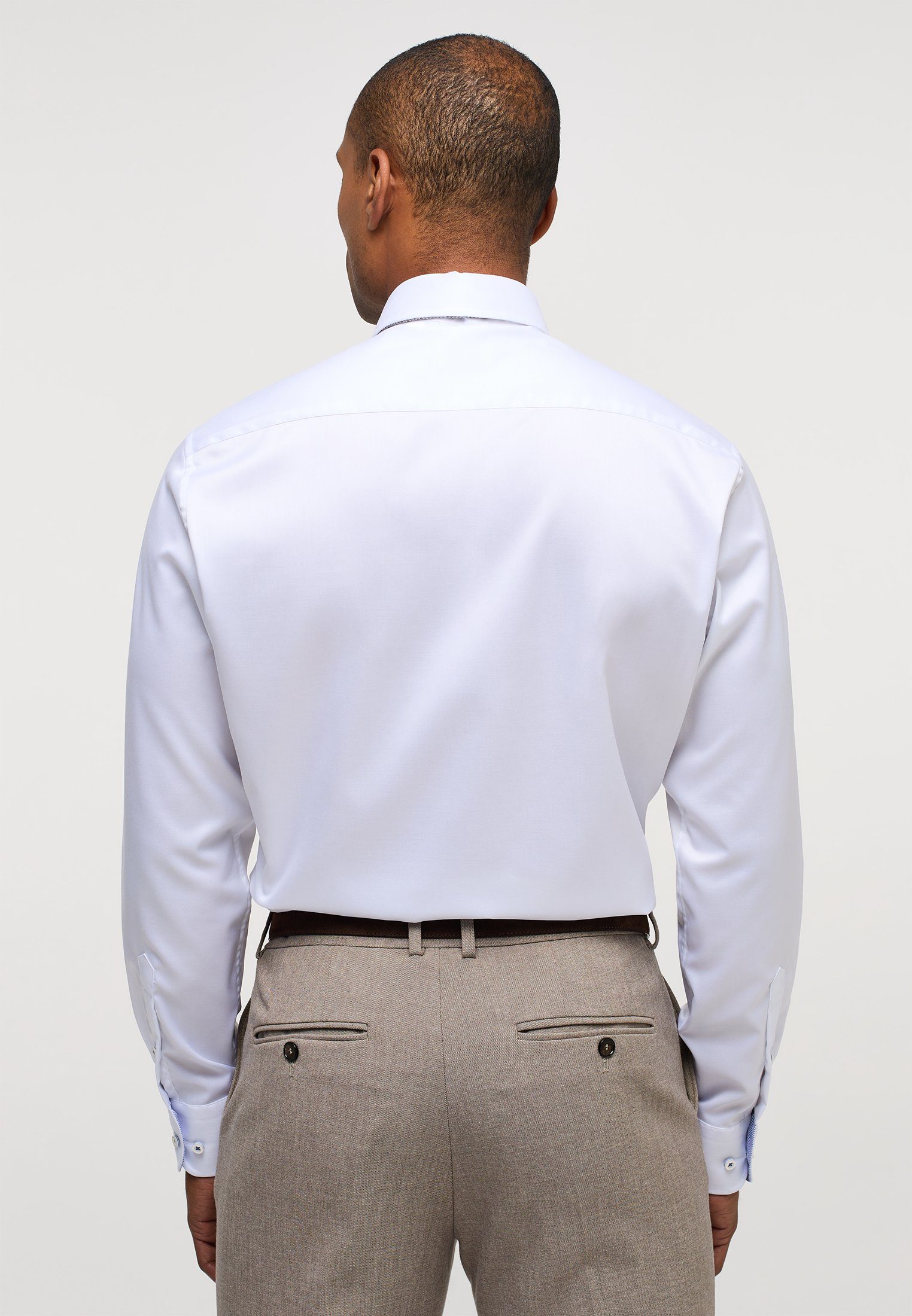 Eterna Overhemd met lange mouwen MODERN FIT NON IRON (strijkvrij)