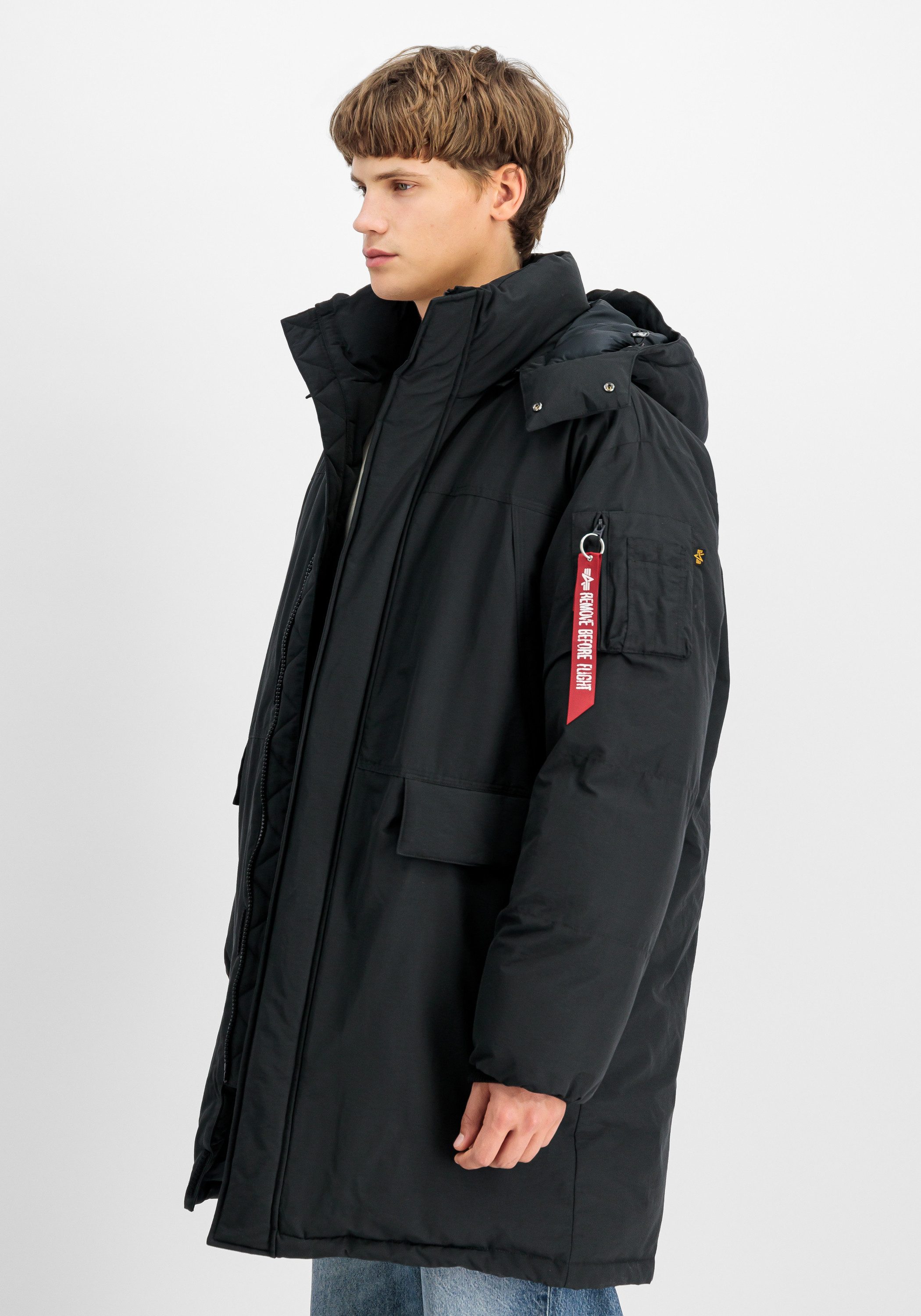 Alpha Industries Parka Men Cold Weather Jackets Puffer Parka