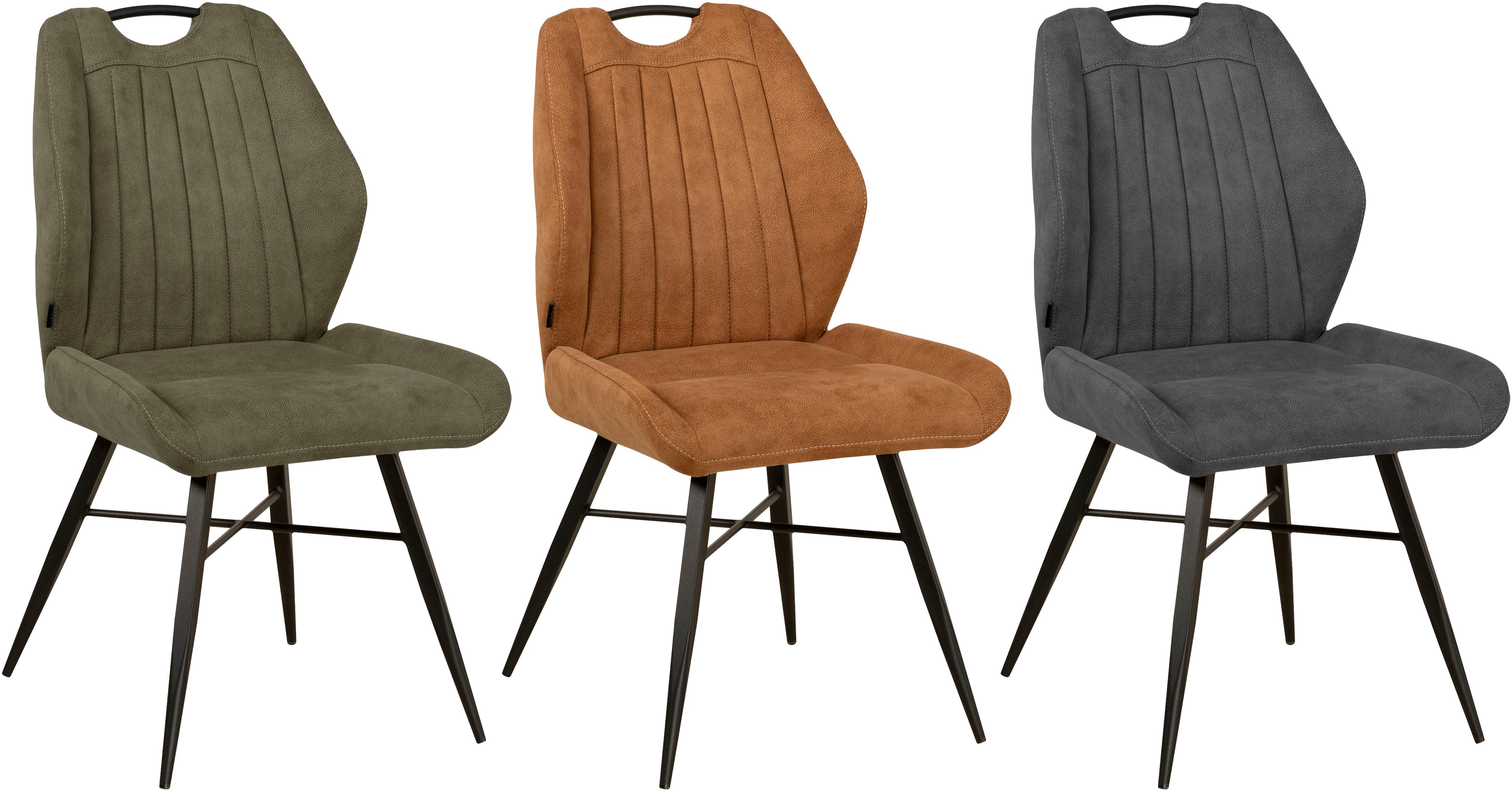 OMG Design Eetkamerstoel Torro comfortabele gestoffeerde stoel, onderhoudsvriendelijke bekleding