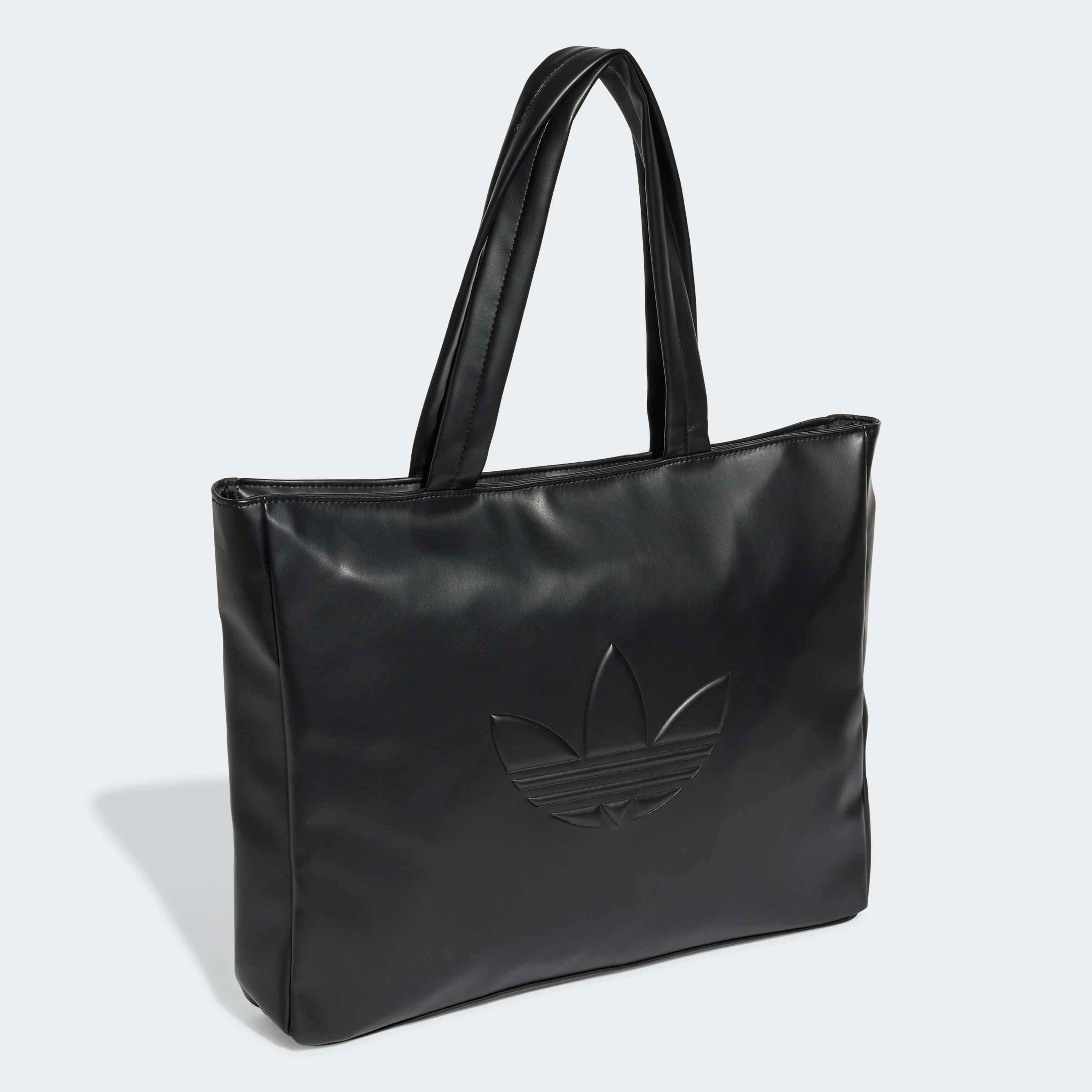 adidas Originals Sporttas PU TR SHOPPER ruime stijlvolle shopper van pu-materiaal