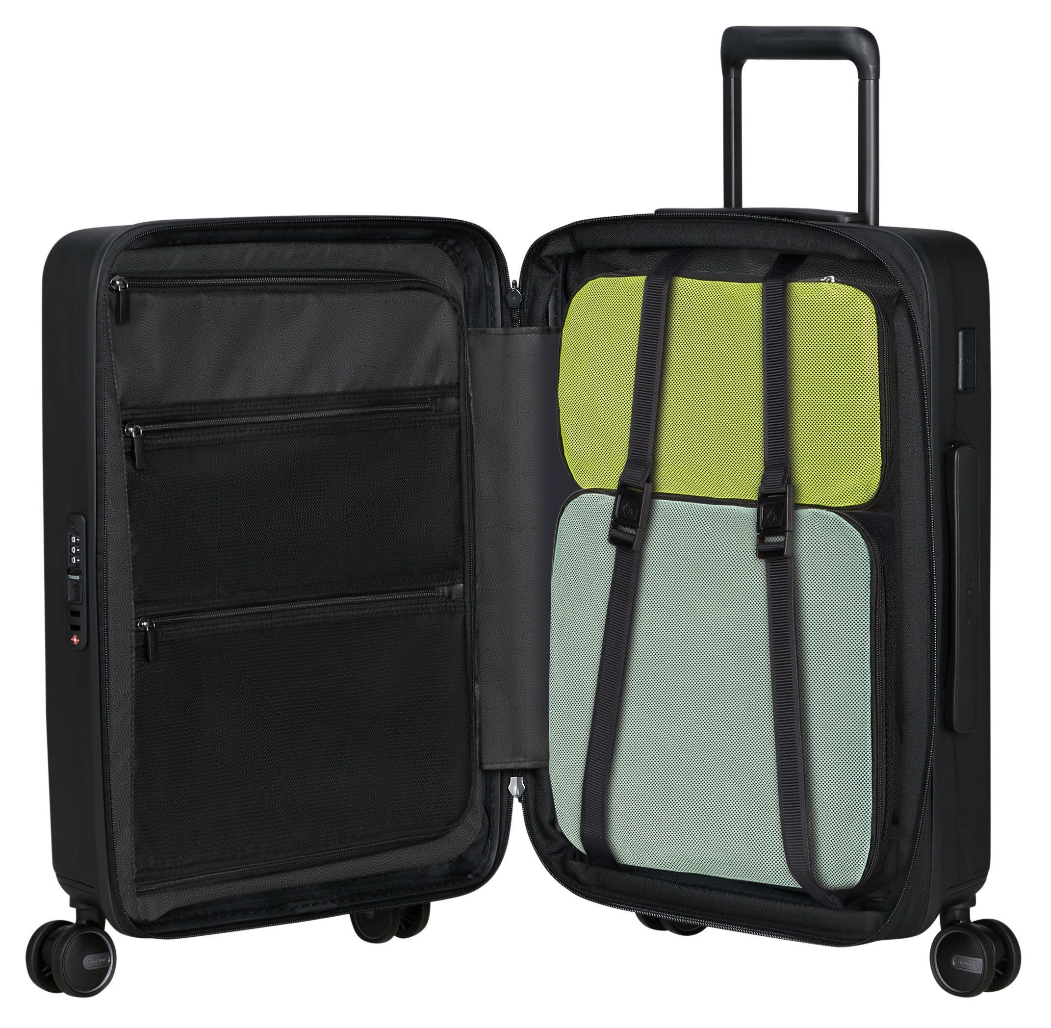 Samsonite Hardshell-trolley RESTACKD, verschillende maten en kleuren (Met opbergtas)