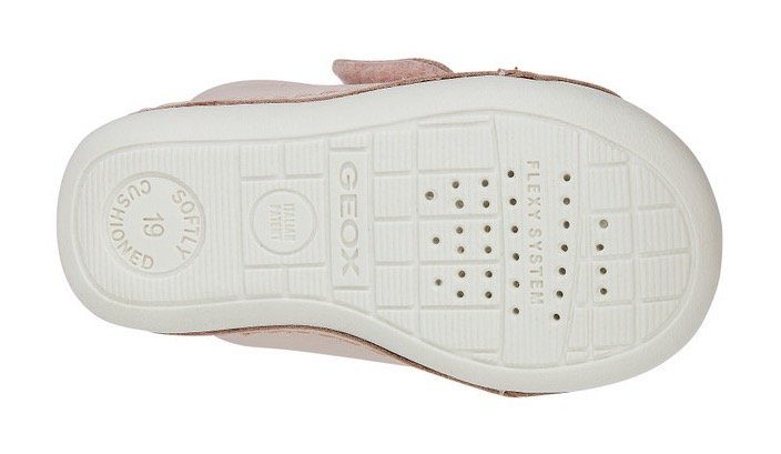 Geox Kruipschoentjes B TUTIM B Babyschoen, sneaker, loopschoentje met praktische klittenbandsluiting