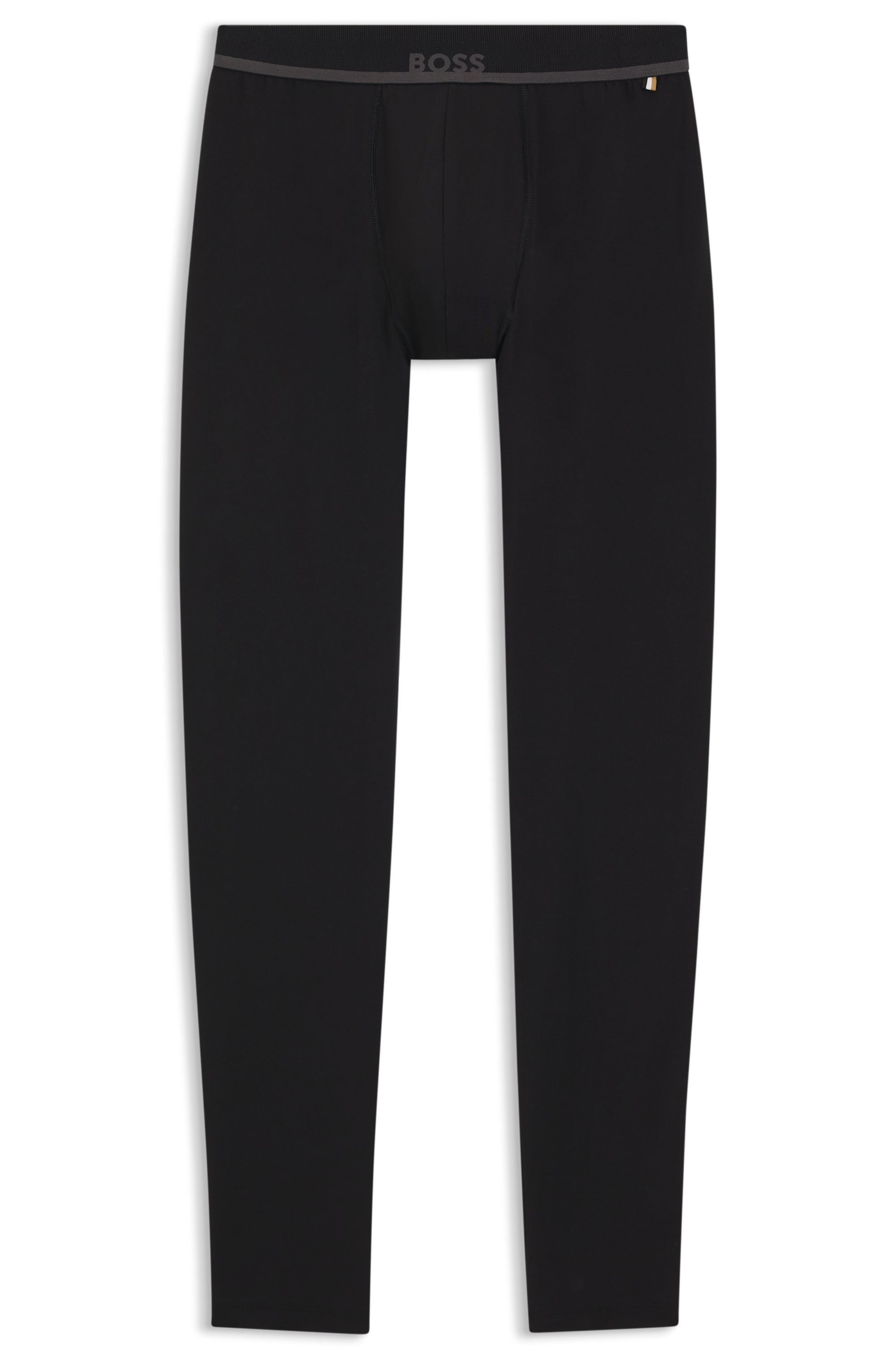 BOSS Lange onderbroek Long John 365 Solid met boss opdruk op de tailleband