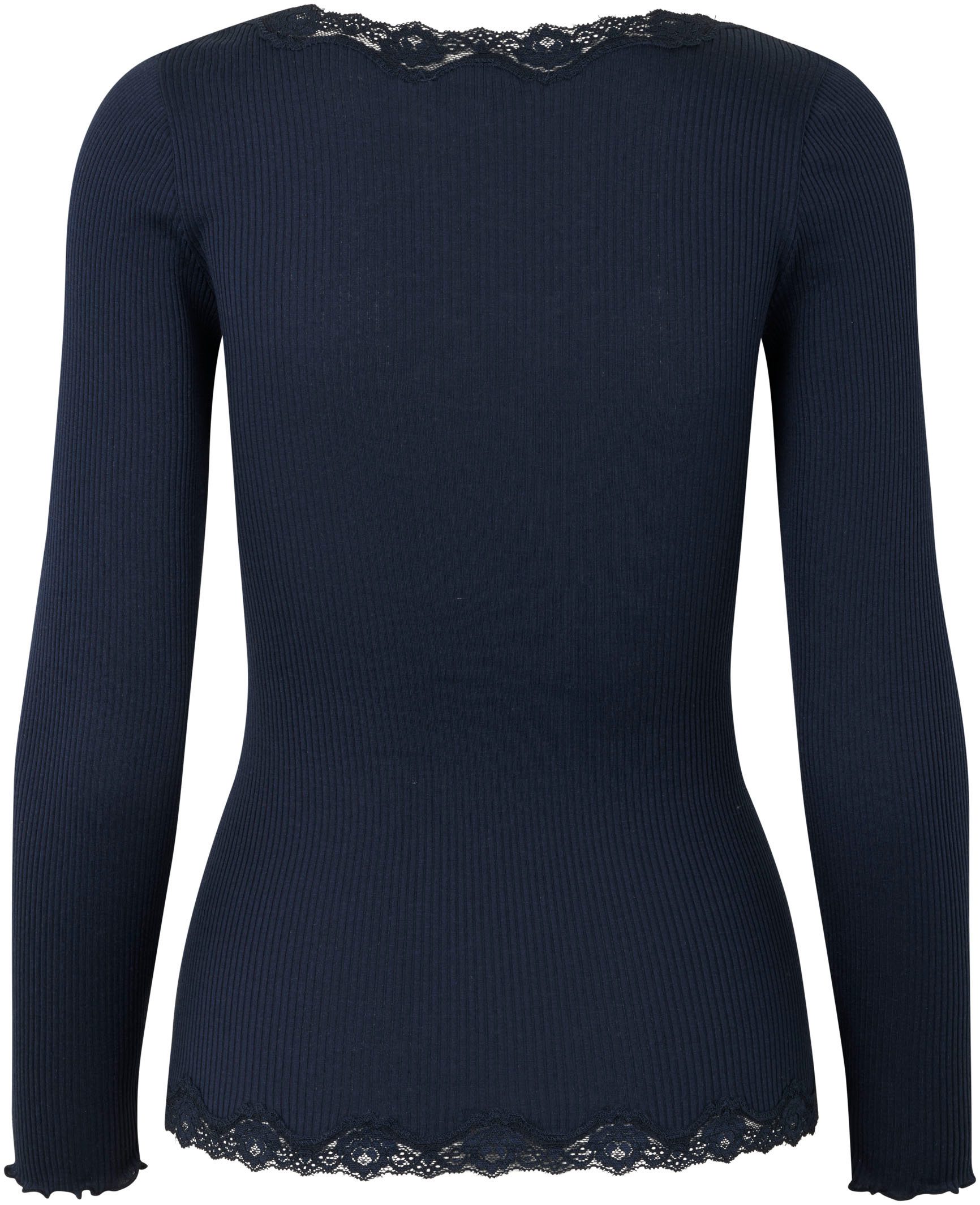 rosemunde Vest Babette Silk Cardigan prachtige vintage kantafwerking, waardevolle parelmoer knoopsluiting