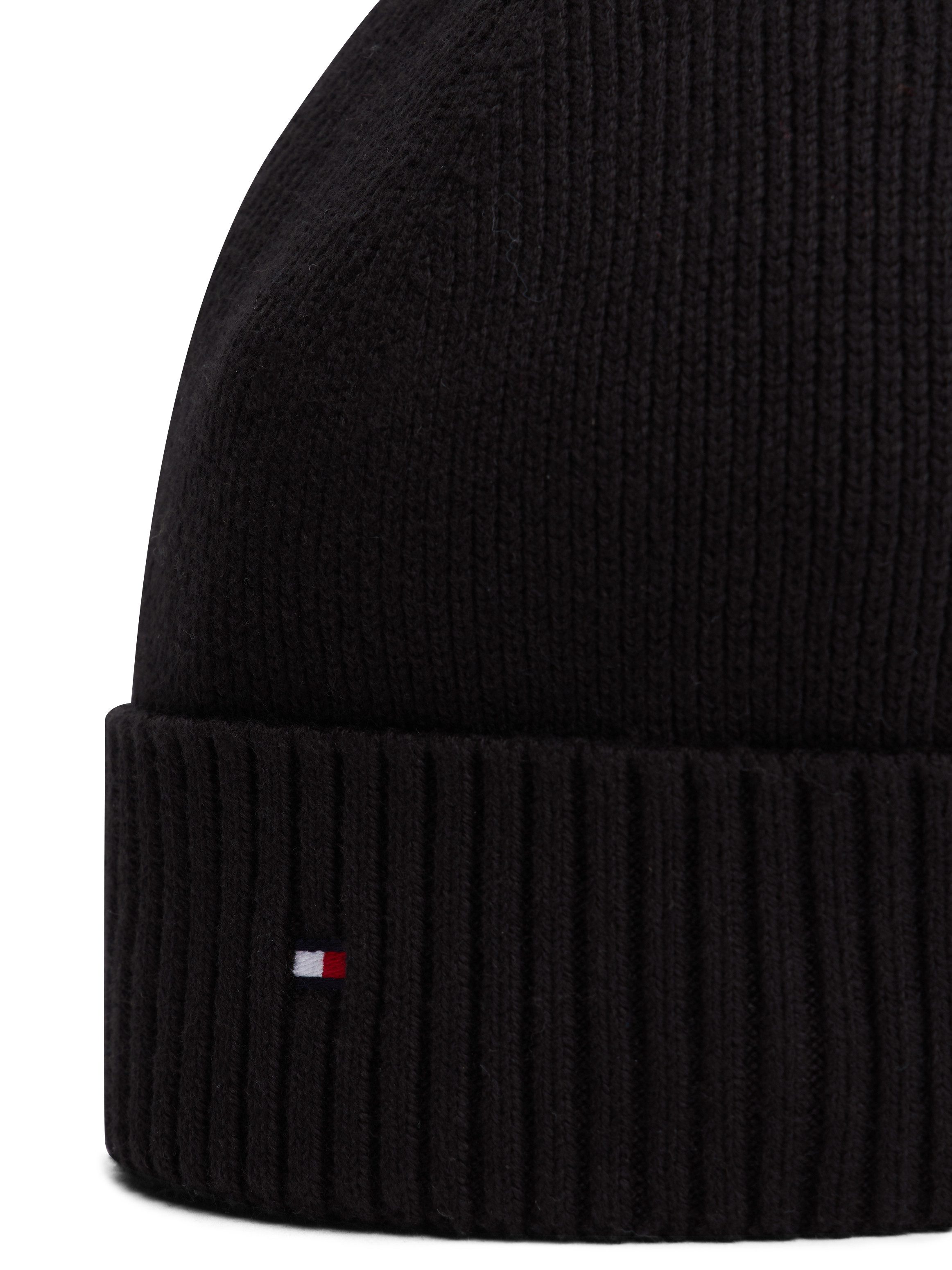Tommy Hilfiger Gebreide muts TH FLAG PIMA COTTON BEANIE