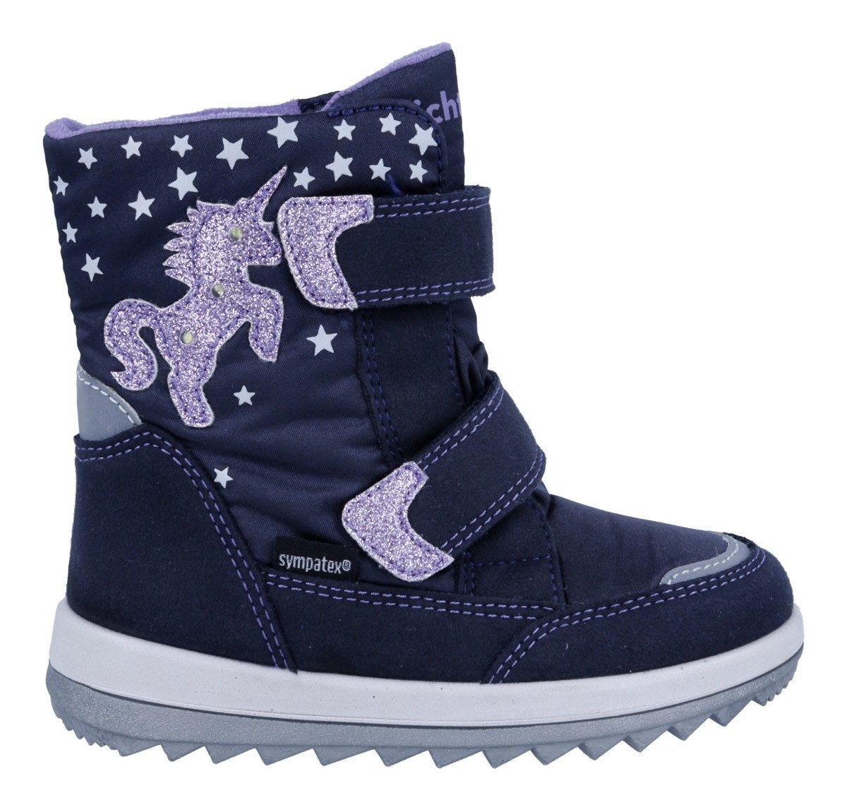 Richter Winterlaarzen HUSKY 2.0 Klittenbandschoen met knipperfunctie, maat sjabloon om te downloaden