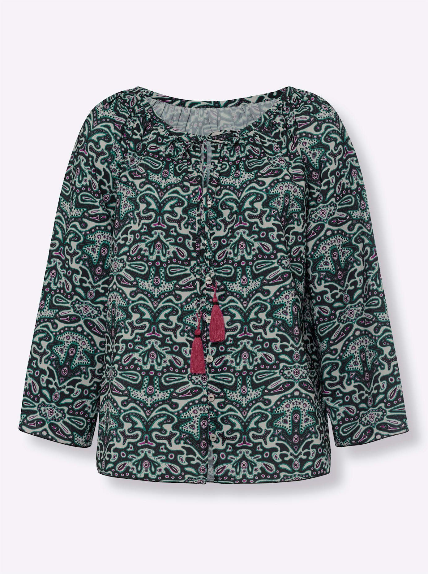 heine Gedessineerde blouse