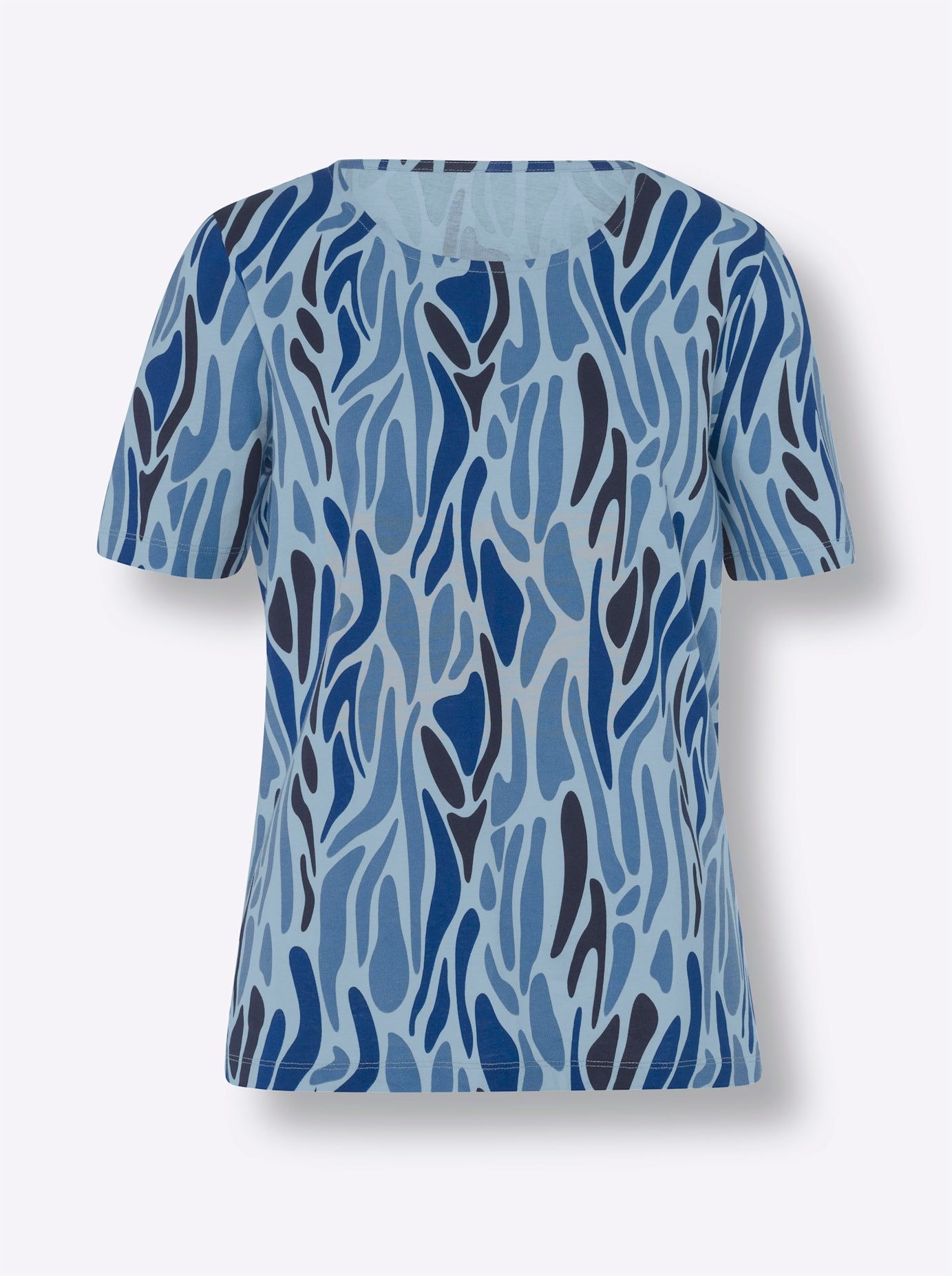 Classic Basics Shirt met ronde hals (1-delig)