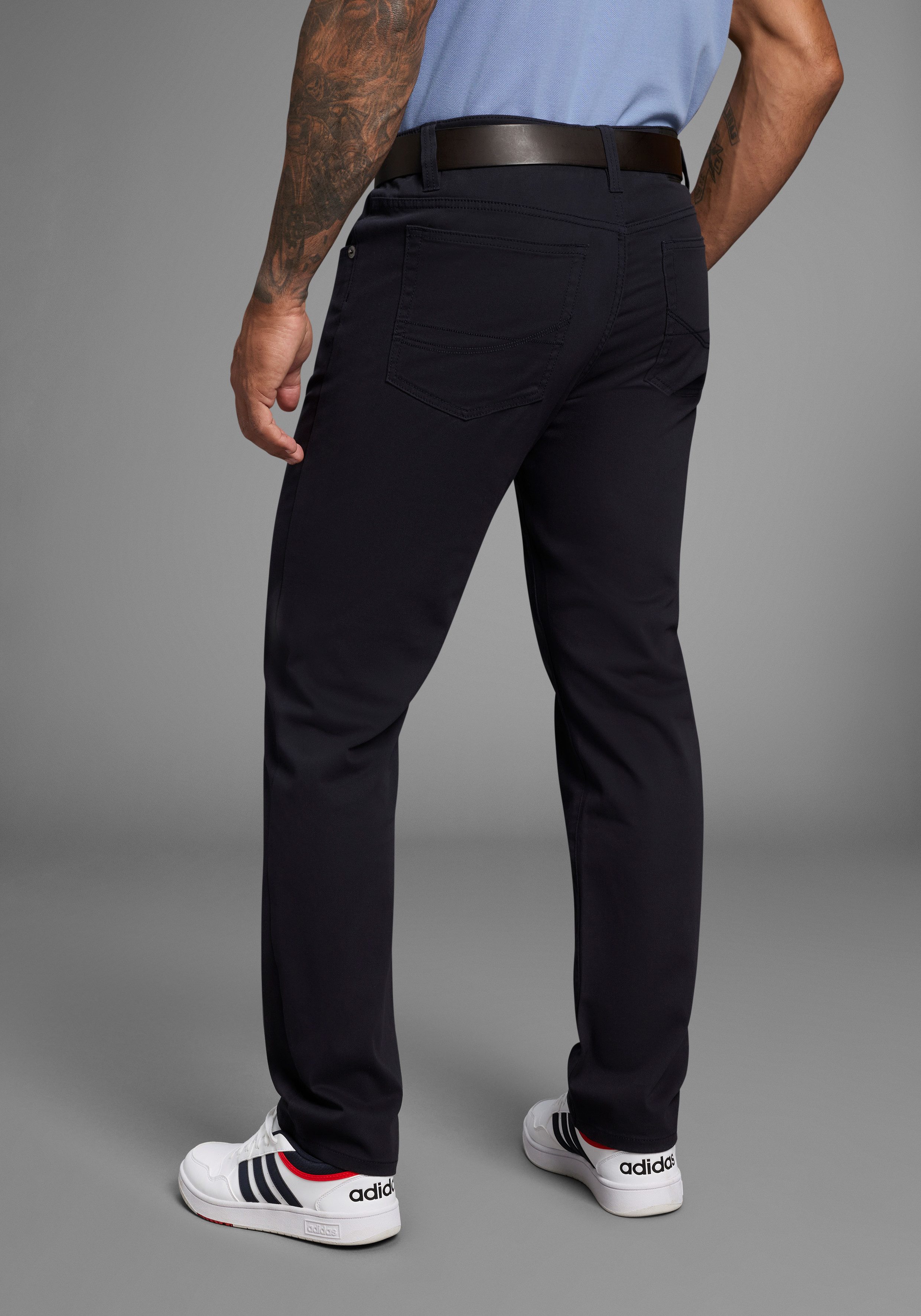 Man's World Five-pocketsbroek Stretchbroek met een elastische band