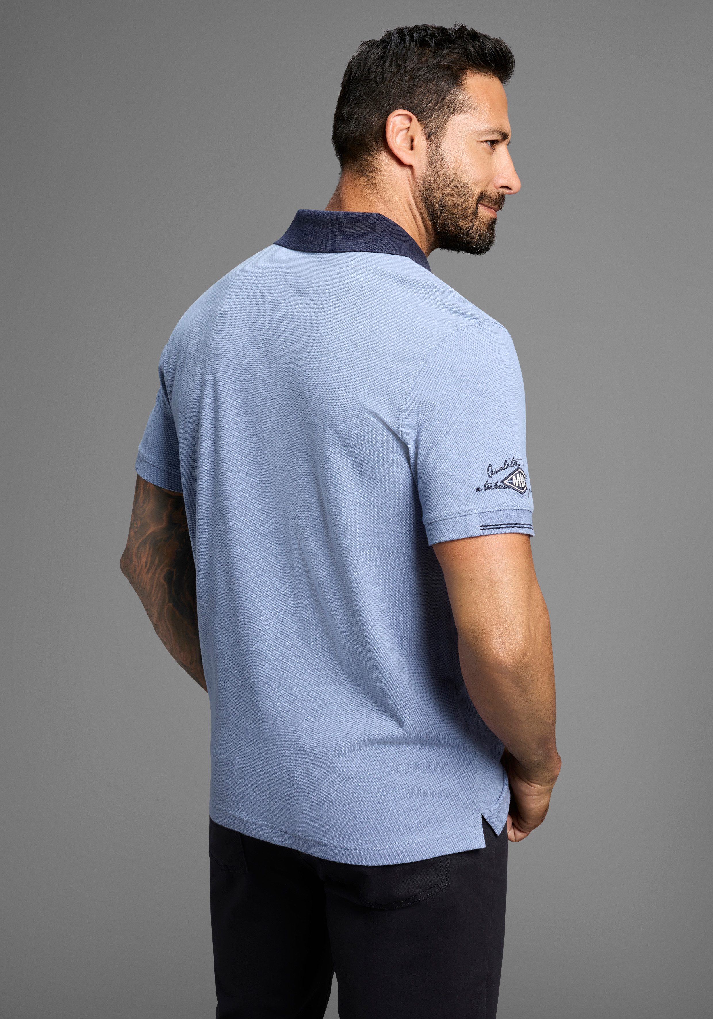 Man's World Poloshirt Korte mouwen, met polokraag, voor sportieve activiteiten