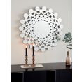 guido maria kretschmer homeliving sierspiegel agneta decoratieve spiegel, van spiegelelementen, oe 70 cm zilver