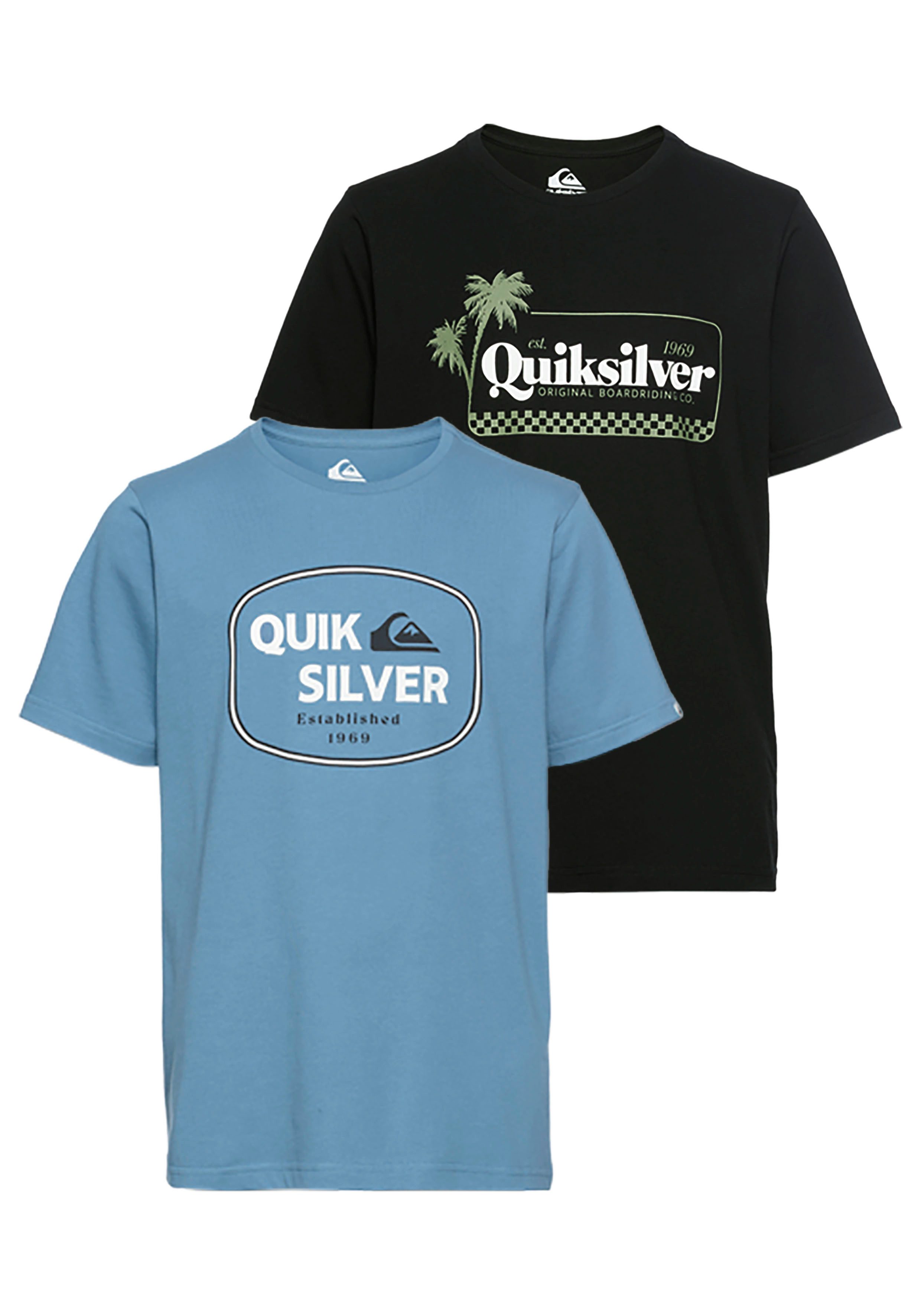 Quiksilver T-shirt JUST FRAMED ROCKELIA SHORT SLEEVE PK YTH (2-delig)