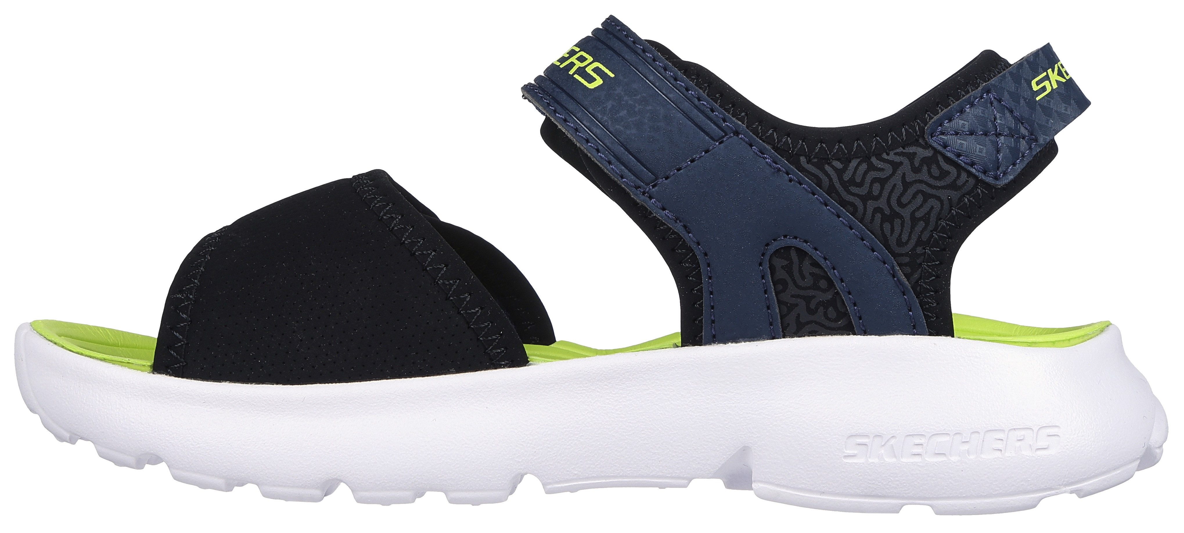 Skechers Sandalen RAZOR SPLASH-DRECKO , badesandaal, waterschoen, zomerschoen met klittenbandsluiting